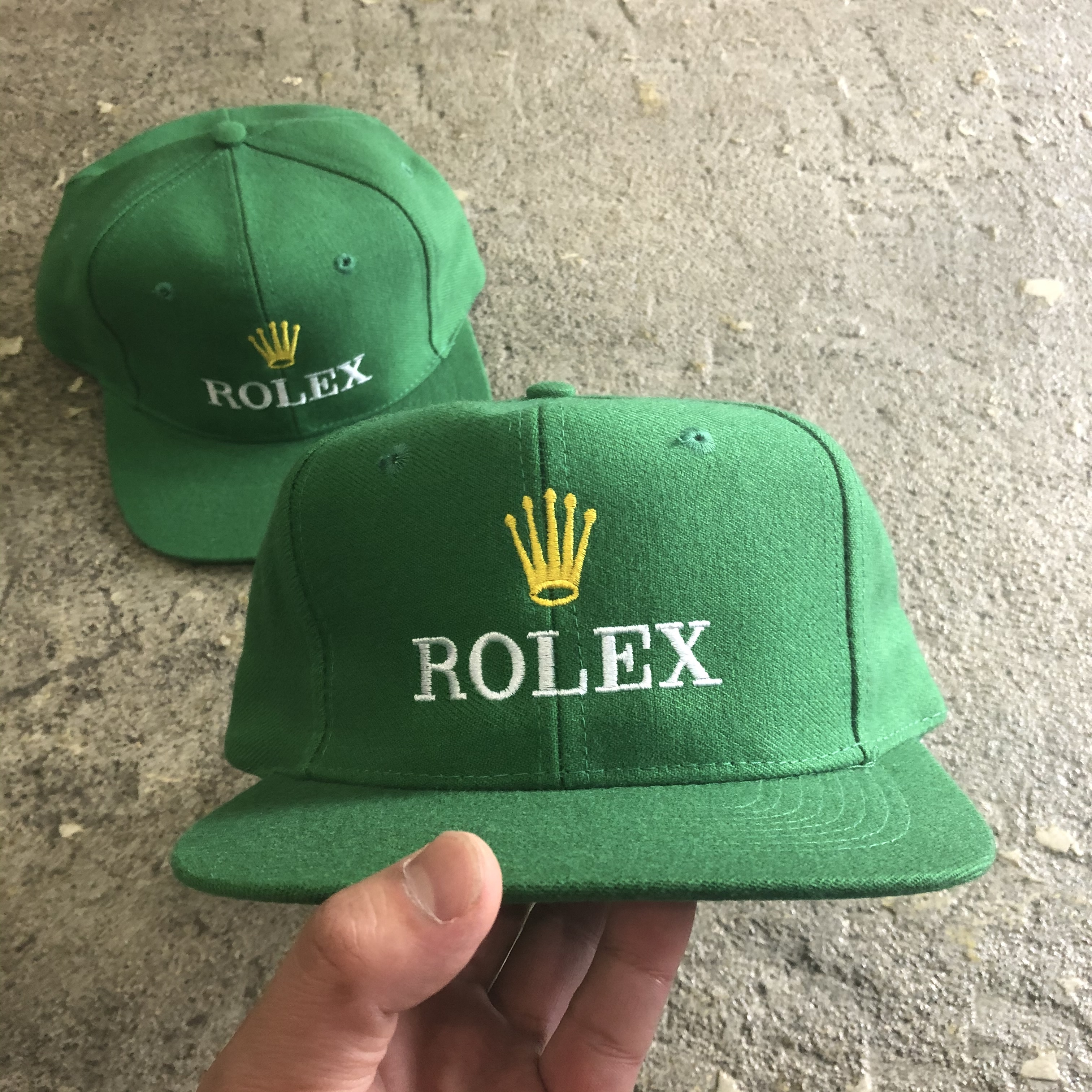 Deadstock 90s Bootleg Rolex Logo Cap What Z Up