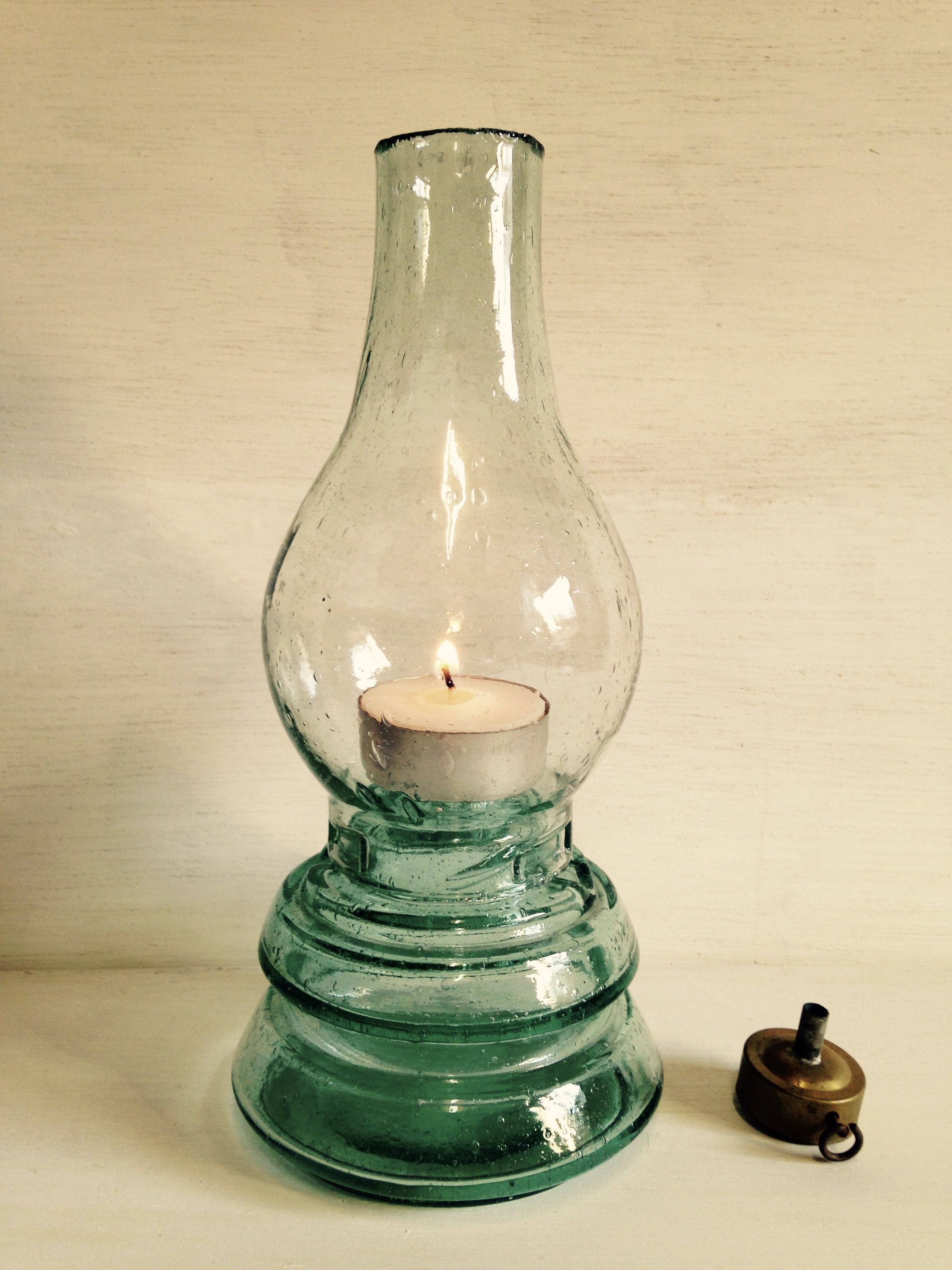 大正 オイルランプ Ninold