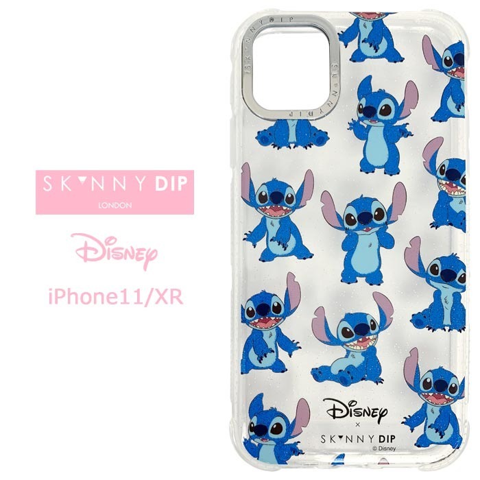 Iphone11 Iphonexr ディズニー スティッチ X Skinnydip Tpu クリア ケース カバー スキニーディップ ソフト ソフト ケース ハード クリアケース キャラクター グッズ リロ スティッチ Iphone 11 Xr アイフォン イレブン テンアール スマホカバー スマホケース S Se 7d8