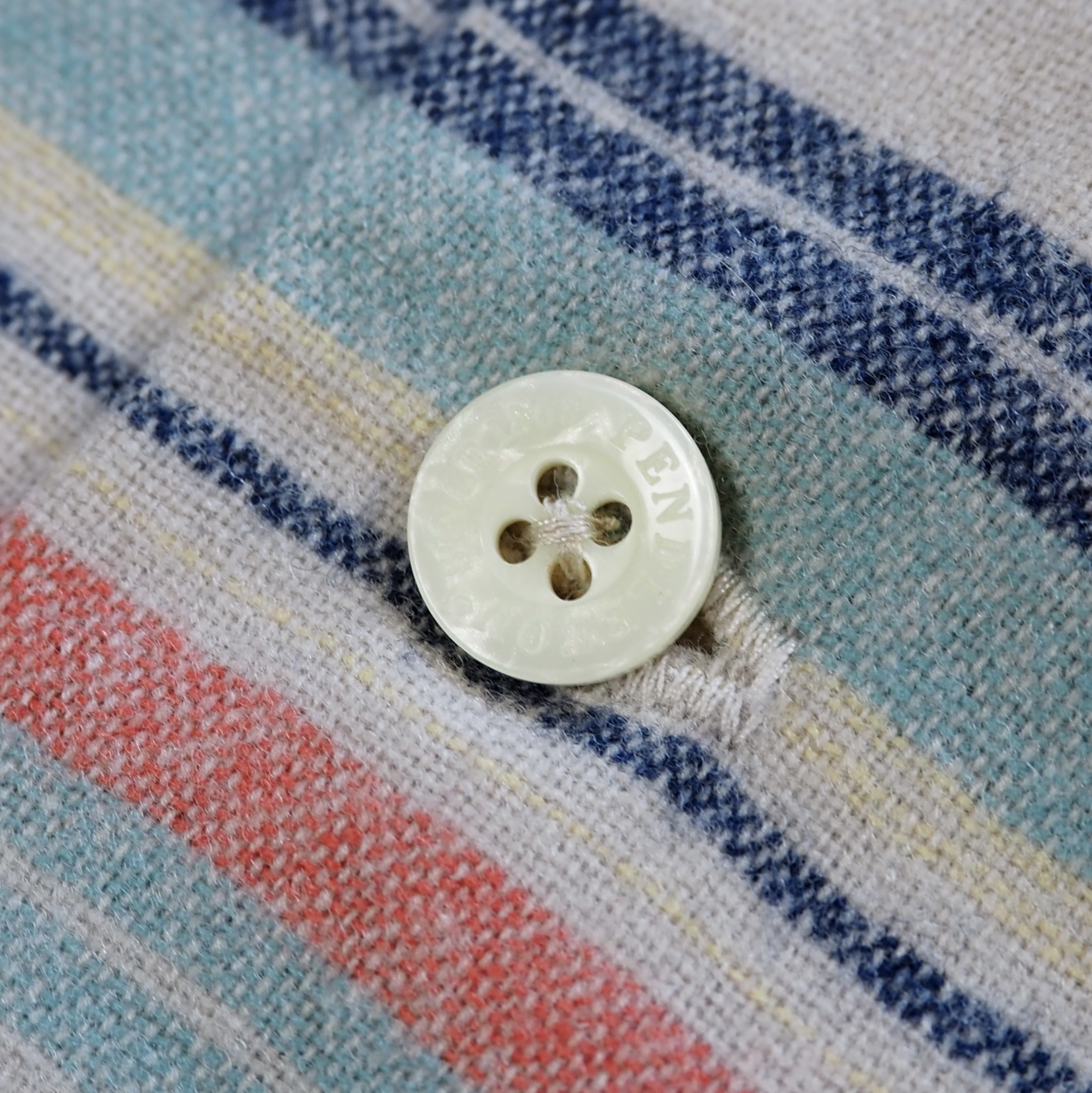 Pendleton Board Shirt マルチボーダー Mサイズ の画像 11