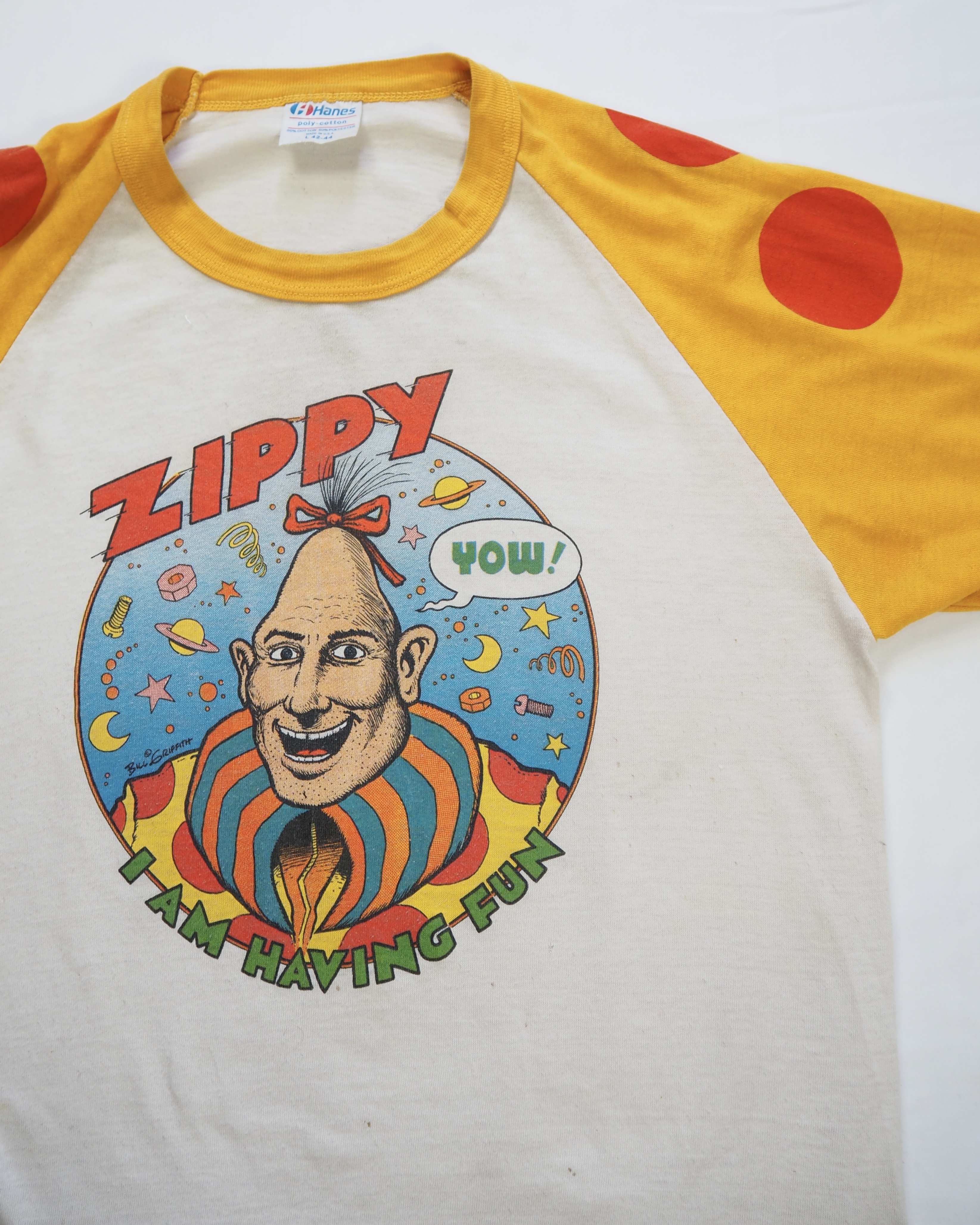 【5/6(水) 20:00入荷】80’s Zippy ラグランTシャツ の画像 5