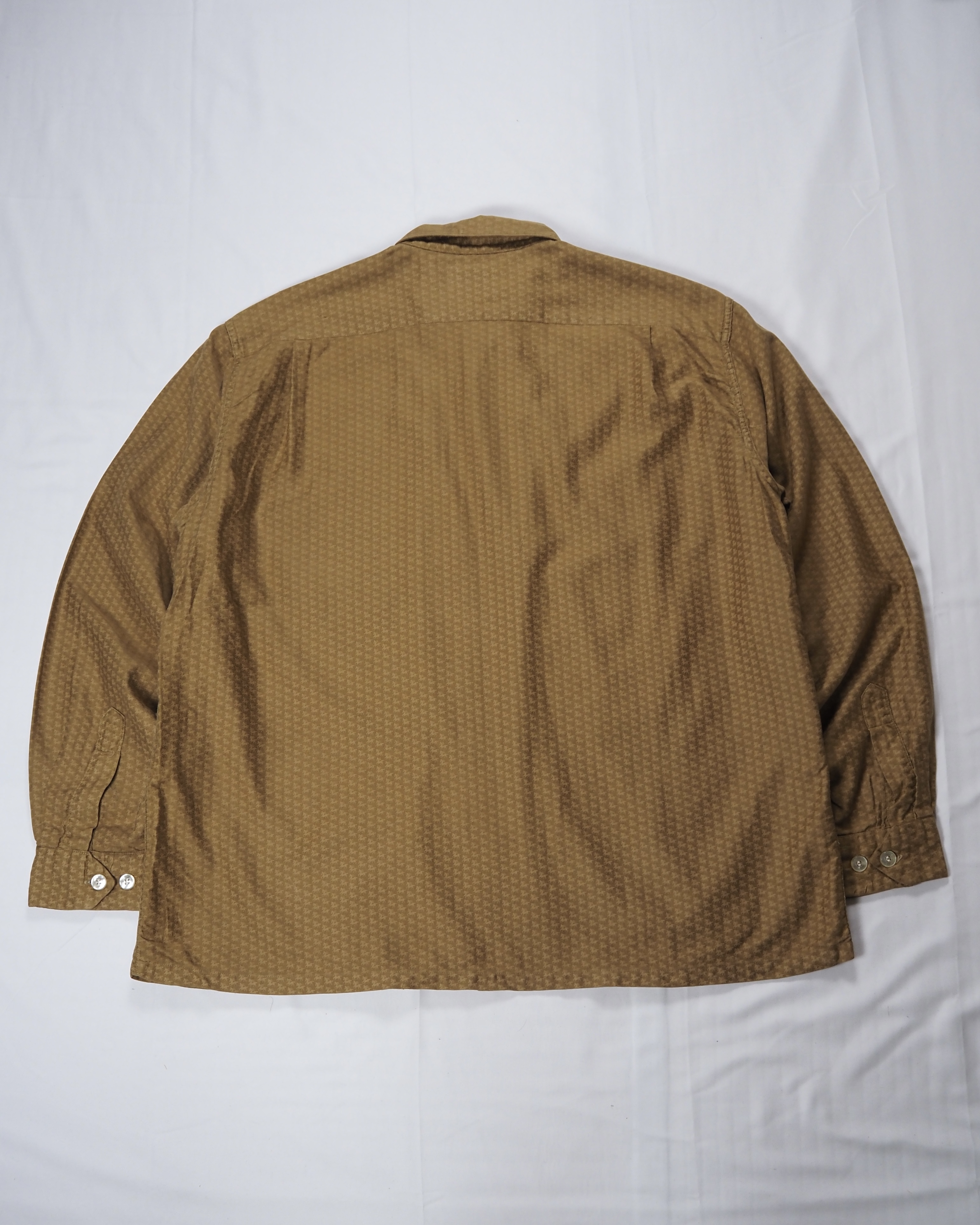 【VCM入荷】60’s Botany コットンシャツ 馬柄 XLサイズ の画像 13