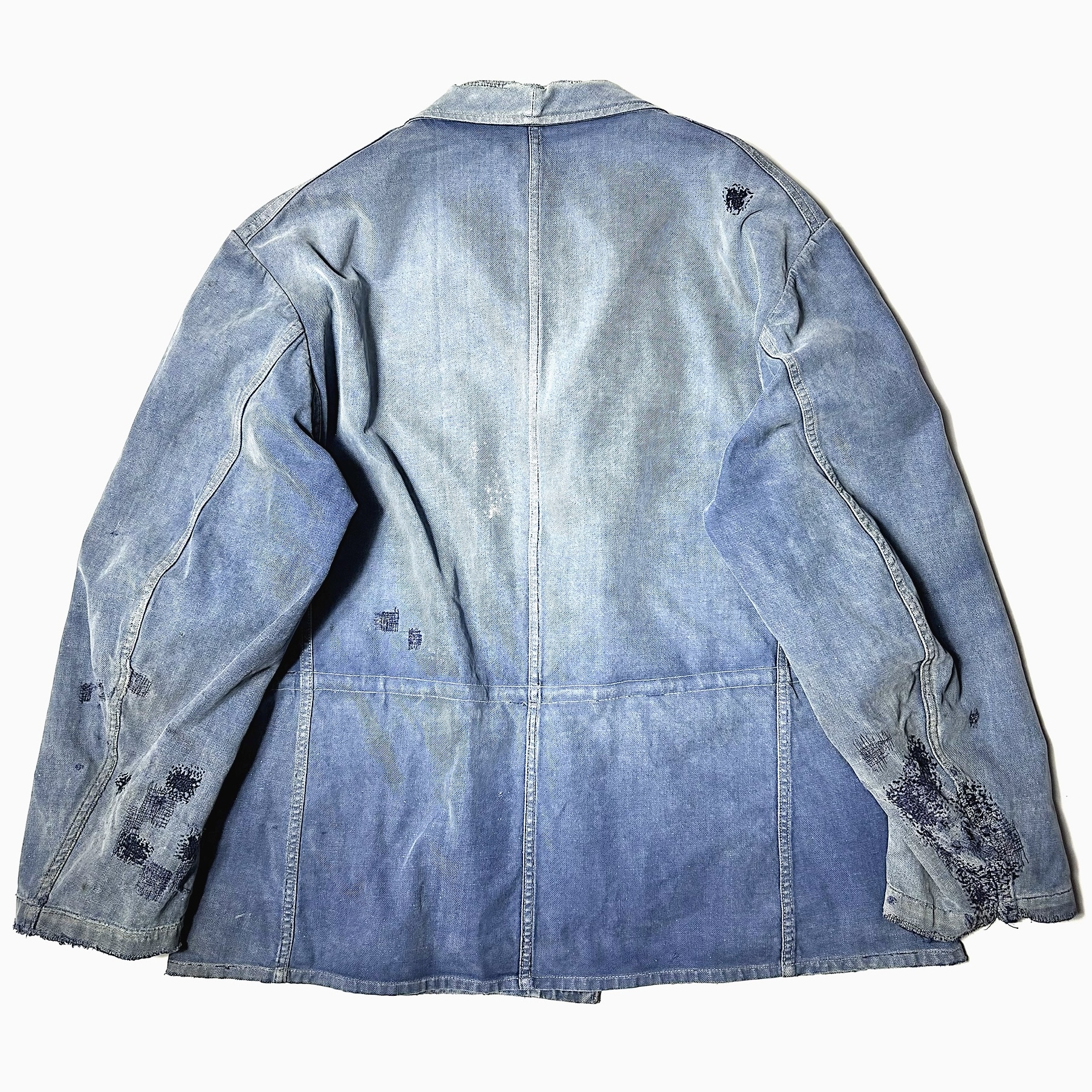 Vintage 40〜50's【AU FUSIL】Grunge Work Jacket の画像 2