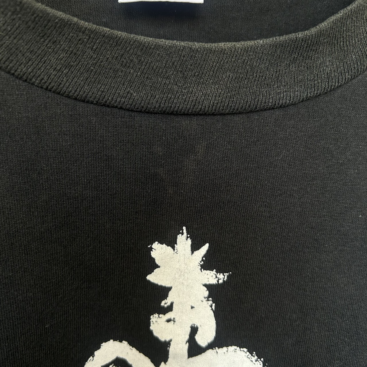 90s ROLLING STONES Voodoo Lounge Tour Cross Graphic Long Sleeve T-Shirt Black XL の画像 9