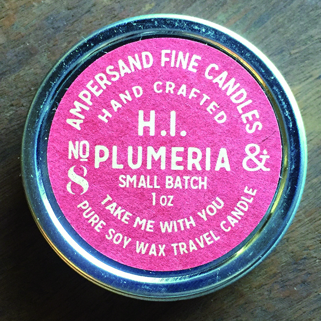 1oz Travel Can -PLUMERIA- キャンドル Candles - 画像1