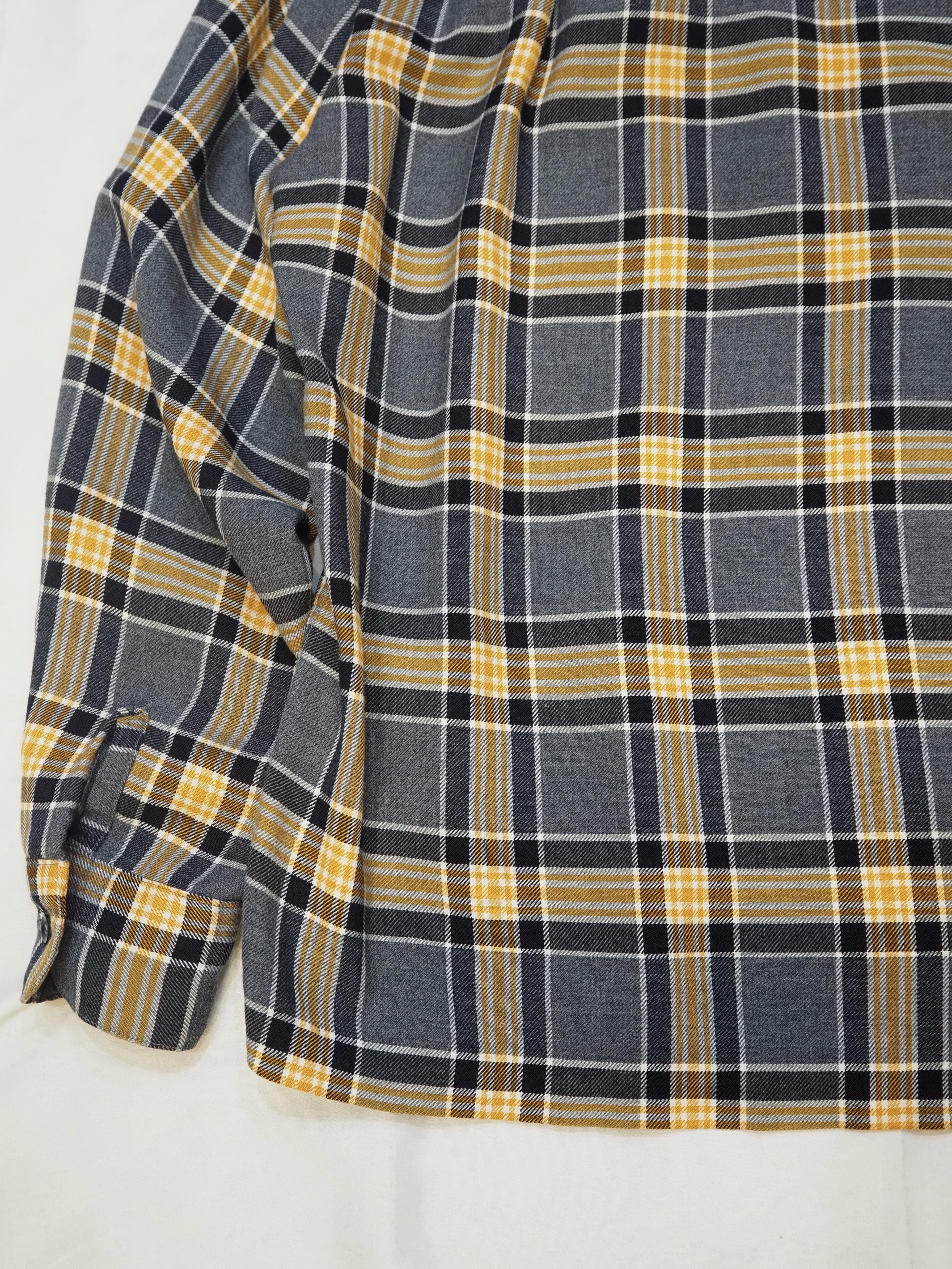 50’s Rayon Blend Button Up Shirt の画像 14