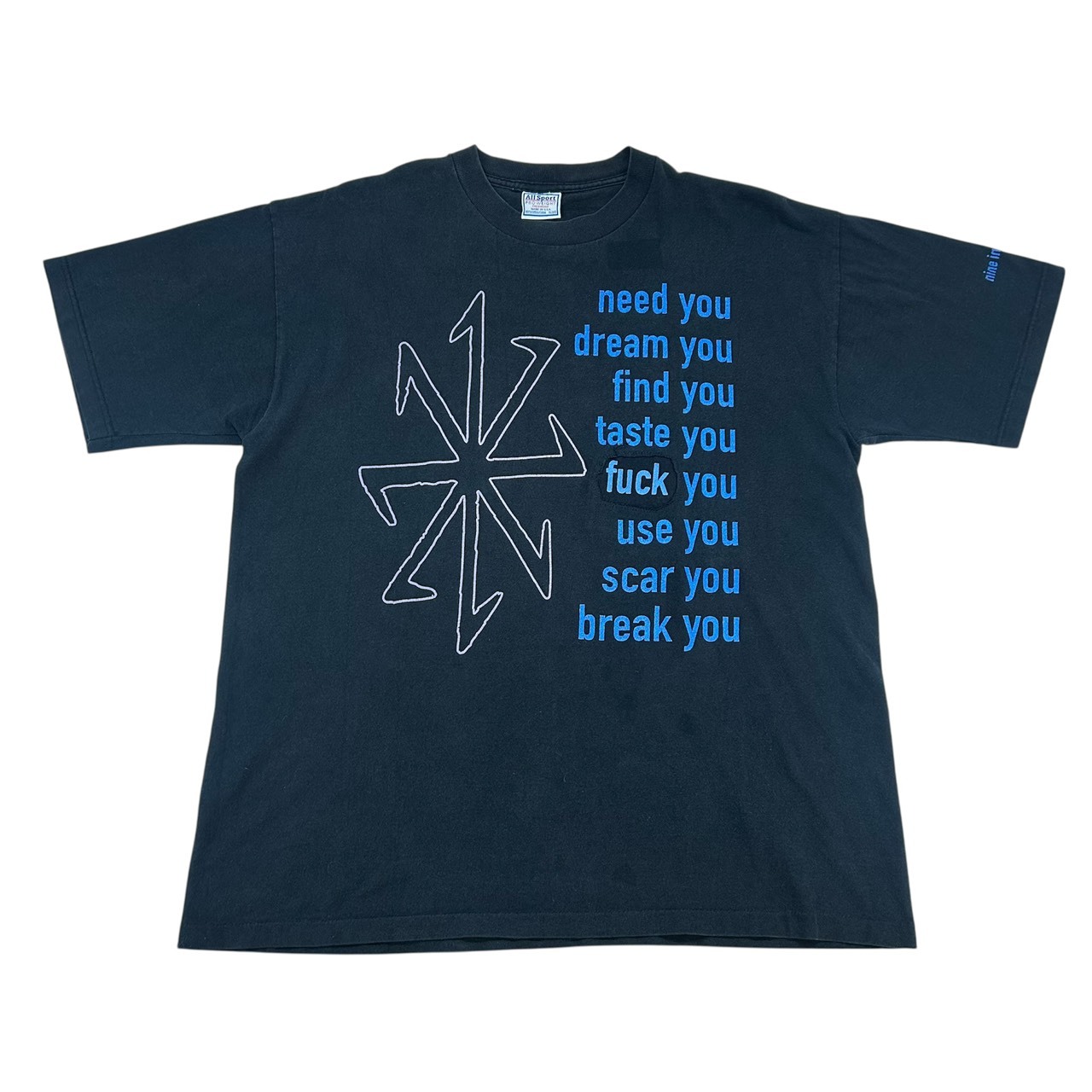 90s Nine Inch Nails Vintage Band T-Shirt XL