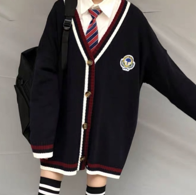 登山家 ハリウッド レタス 韓国 制服 カーディガン Silversquiggle Com