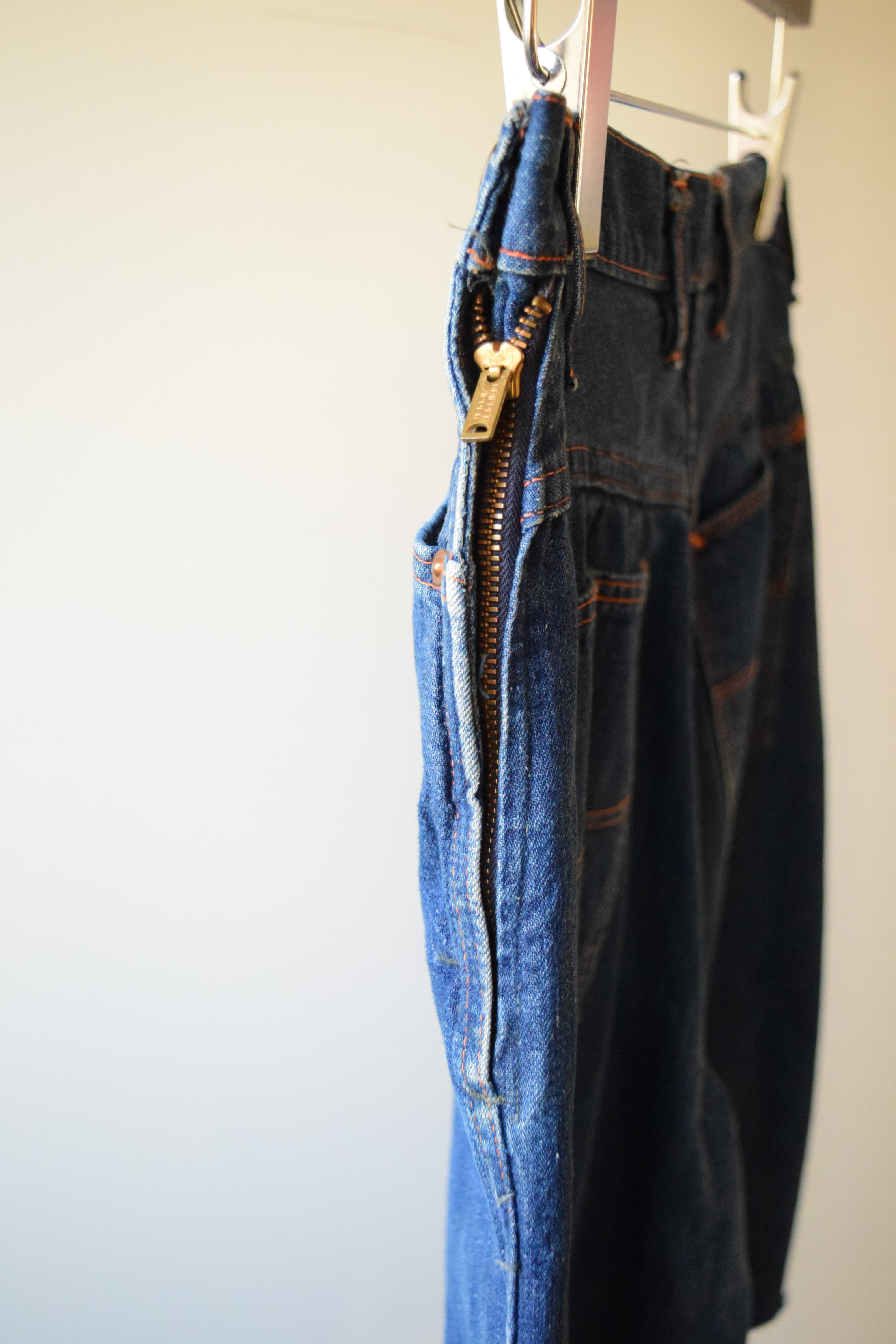 ~1950s“RANCHCRAFT” side zip denim －CUTOFF－ の画像 6