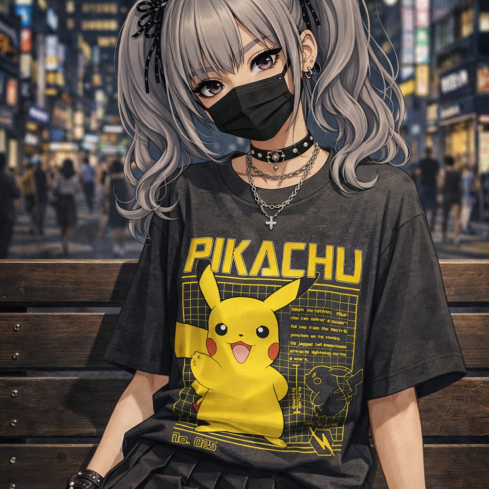 NINTENDO ポケモン ピカチュウ 00's【古着/Tシャツ】