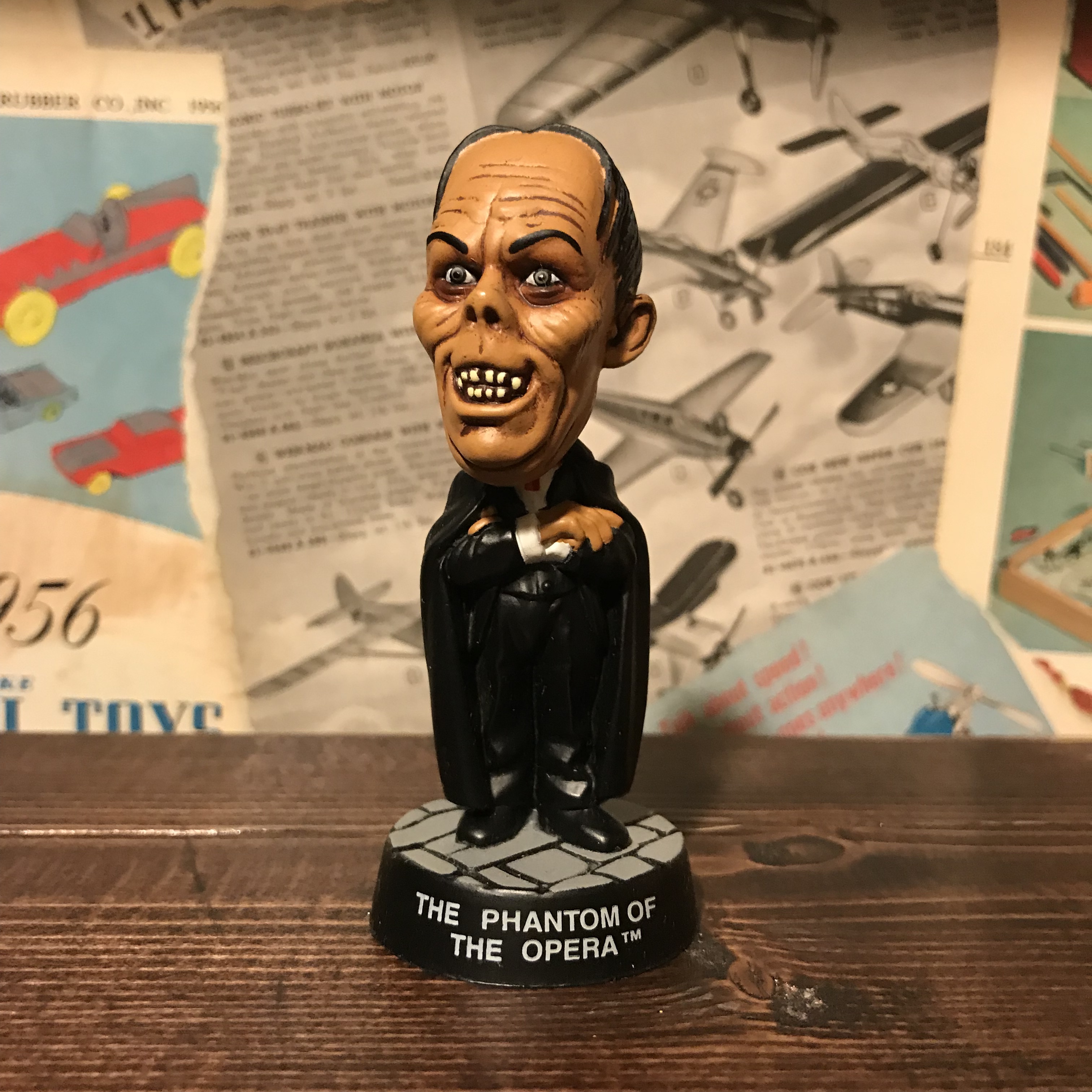 オペラ座の怪人 ユニバーサルモンスター Little Big Head リトルビッグヘッド サイドショウ 1998 Toys A