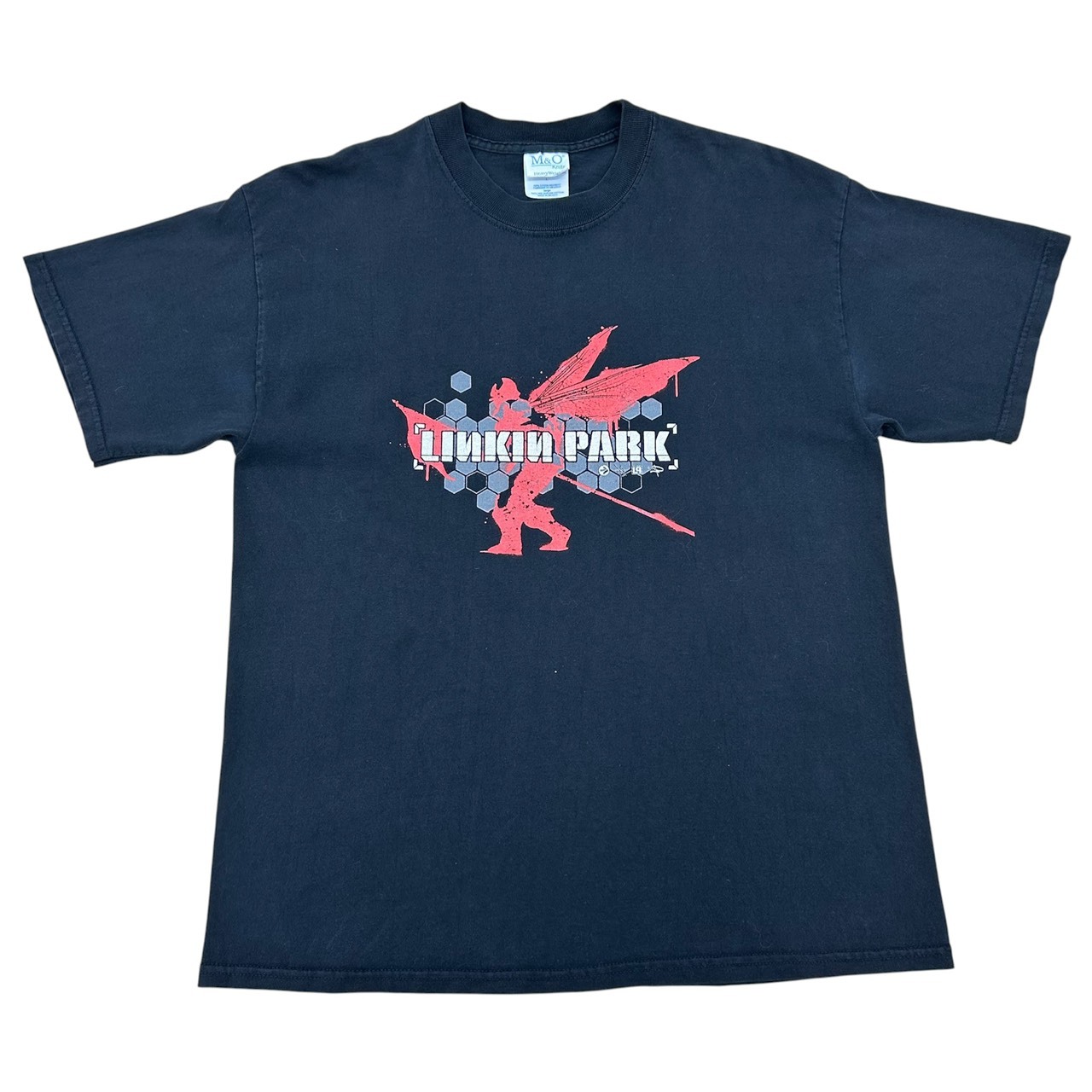 Linkin Park リンキン・パーク “LINCOLN PARK” プリントTシャツ ネイビー / L