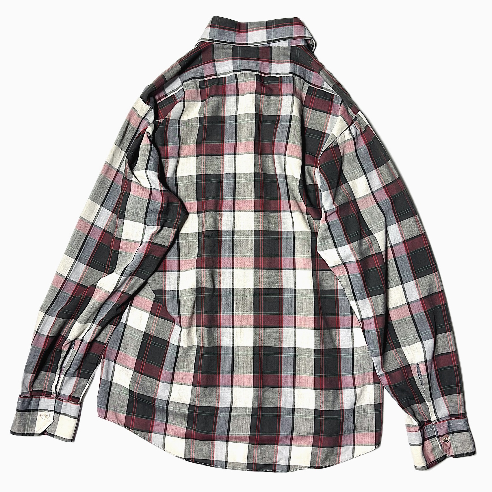 Vintage 70〜80's【marlboro】Check Shirt の画像 2