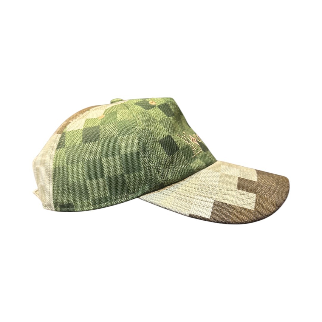 【LOUIS VUITTON】ルイヴィトン 迷彩キャップ ダモフラージュ