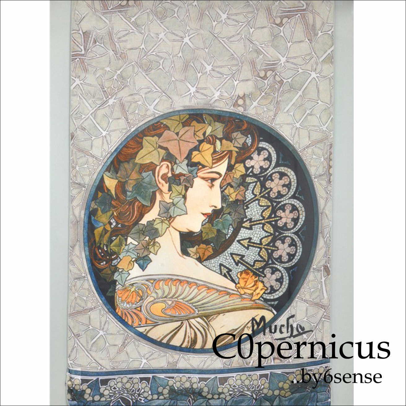 ミュシャ 裏窓 ストール 浜松雑貨屋copernicus C0pernicus コペルニクス 浜松雑貨屋