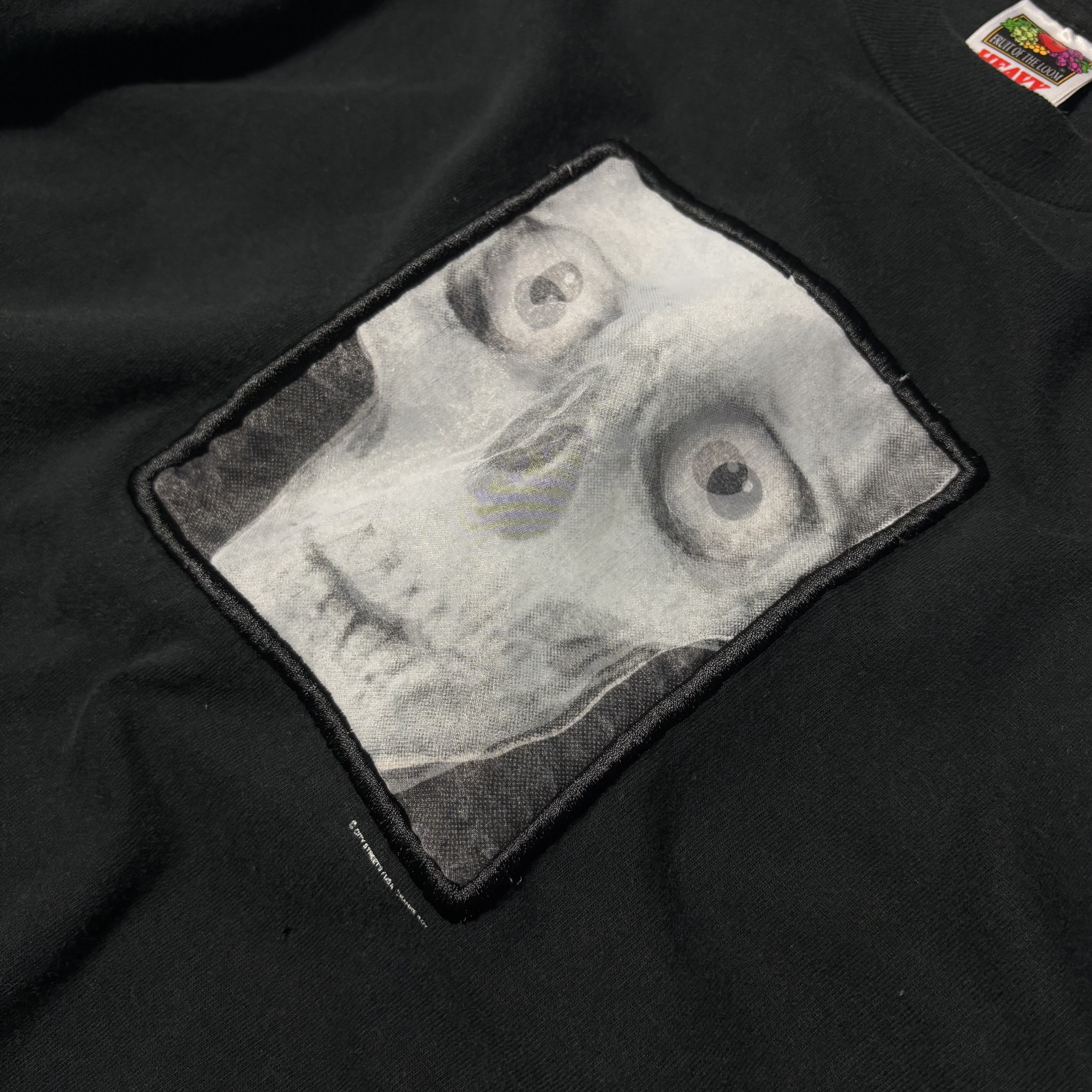Vintage 90's【FRUIT OF THE LOOM】"Skeleton" T-shirt の画像 3