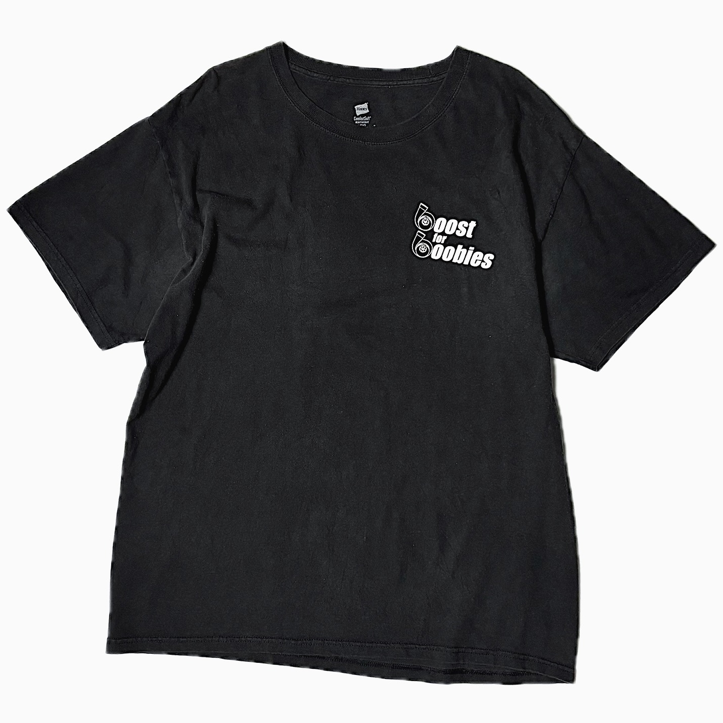 Y2K【Hanes】"boost for boobies" T-shirt の画像 2