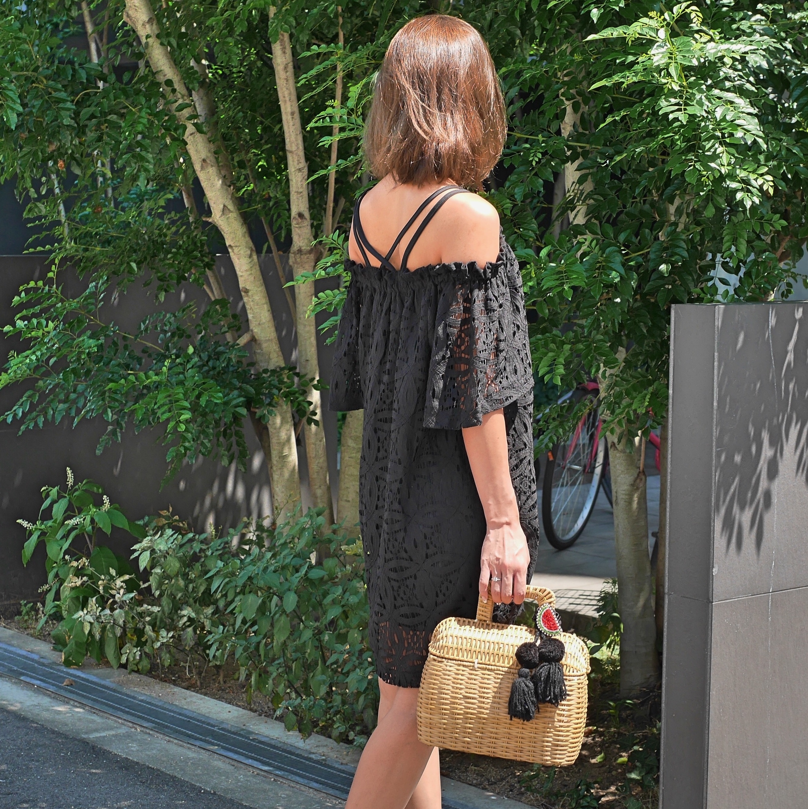 オフショルレースワンピ Loulouclothes オフショルレースワンピ Loulouclothes