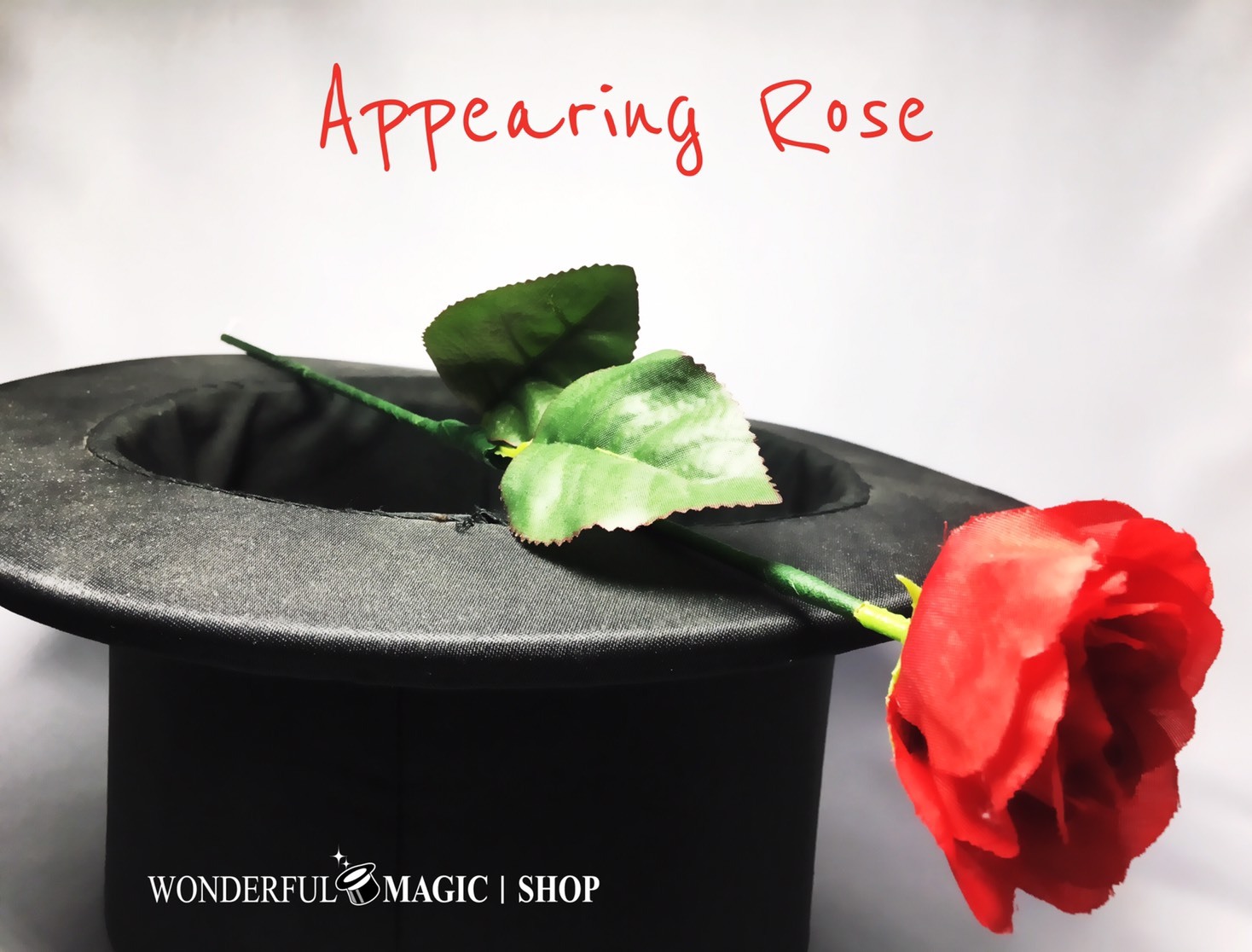 アピアリングローズ バラが一瞬で出現 マジック 手品道具の通販 ワンダフルマジックショップ Wonderful Magic Shop