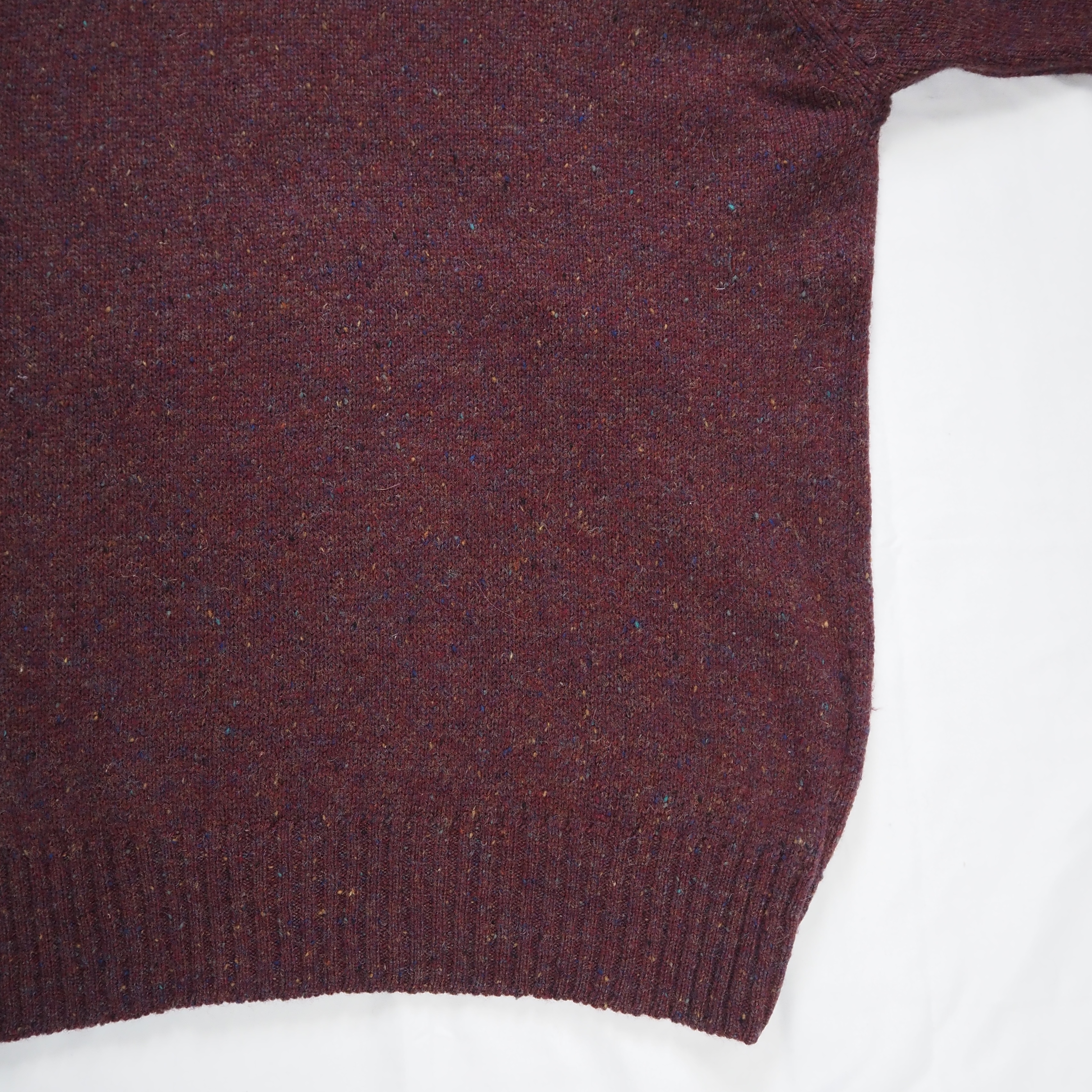 Pendleton ウールニット バーガンディ XL の画像 9