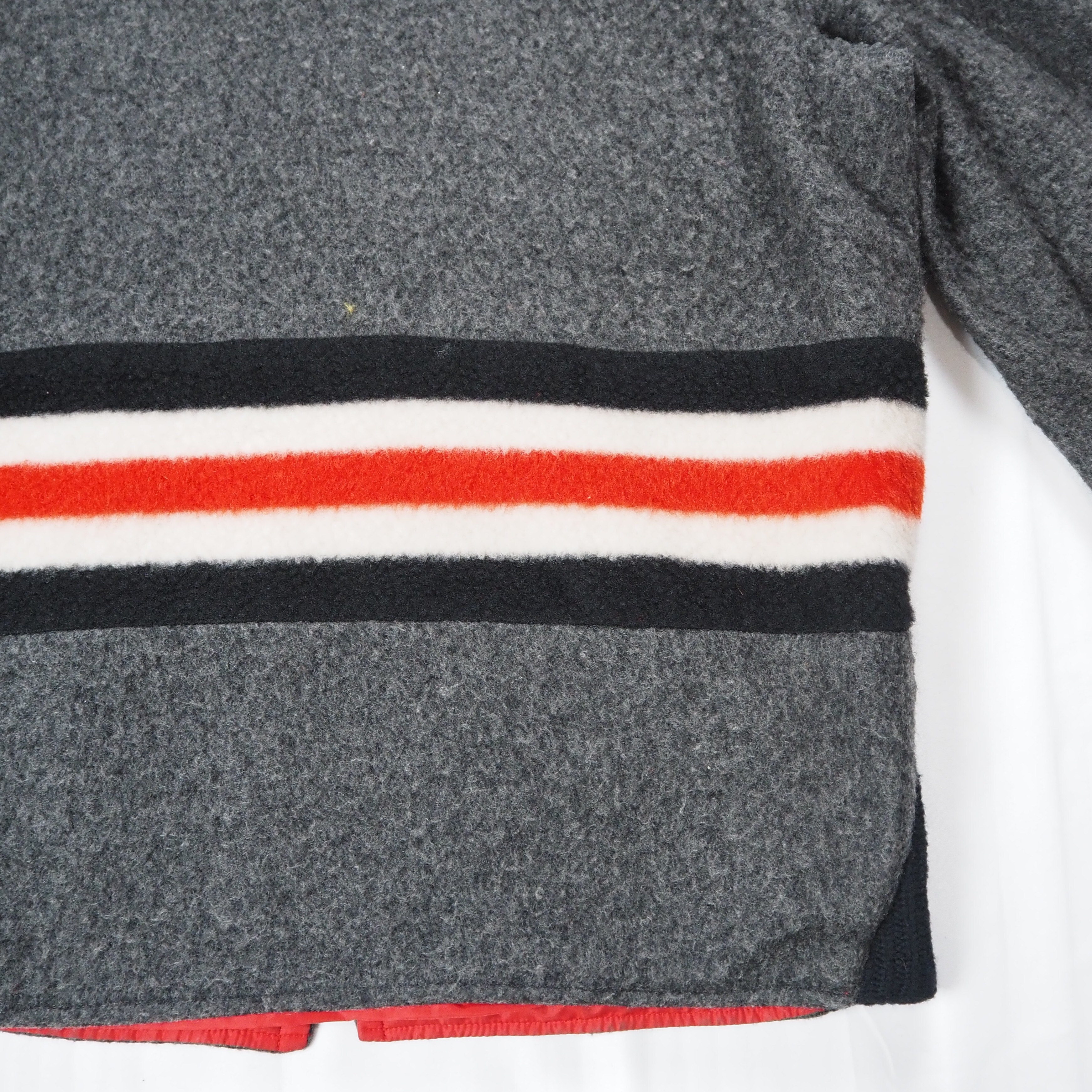 【9/23 20:00入荷】50's ファラオジャケット リバーシブル グレー×レッド の画像 15