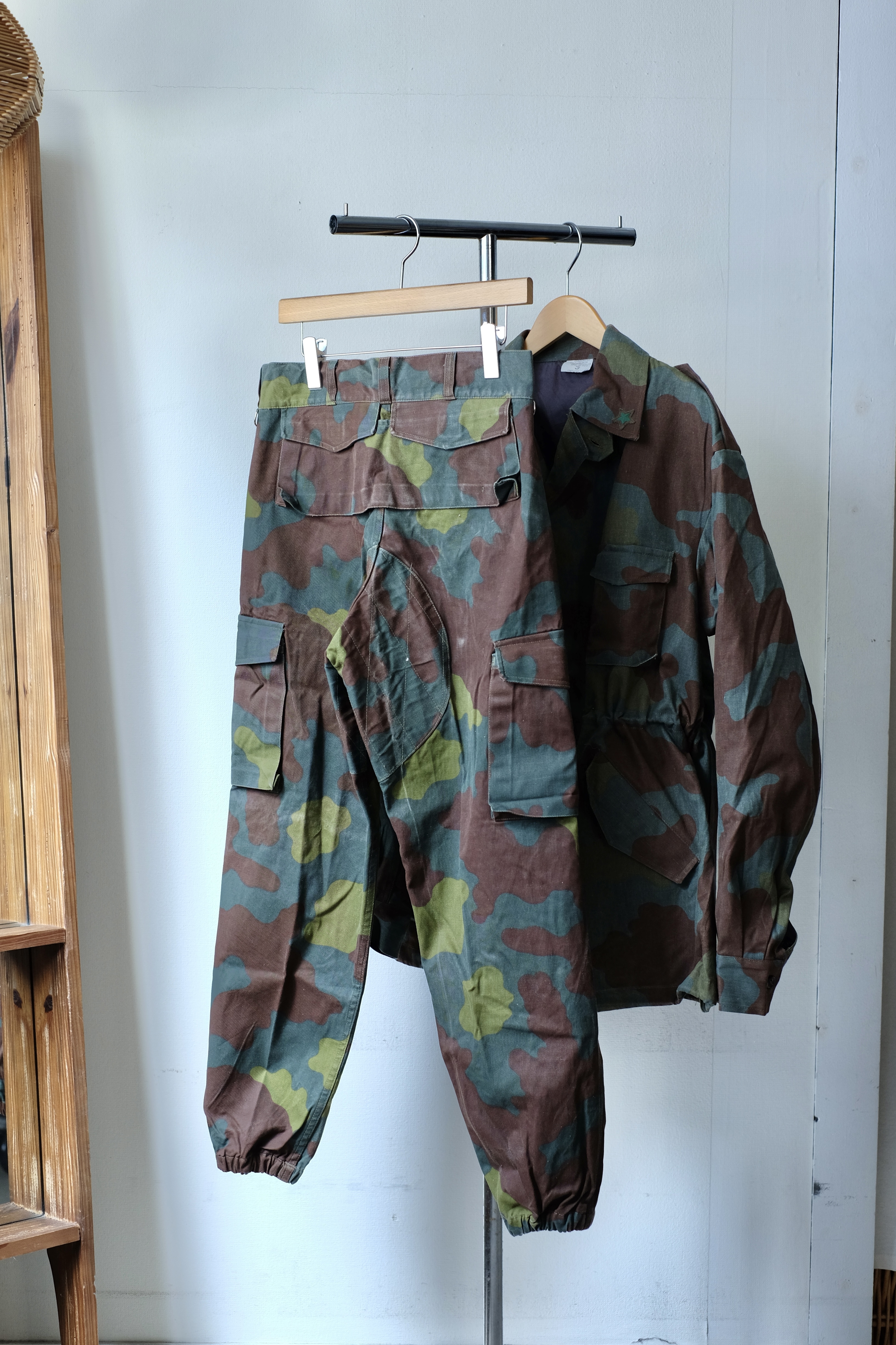 Italian military san marco camo cargo pants の画像 4