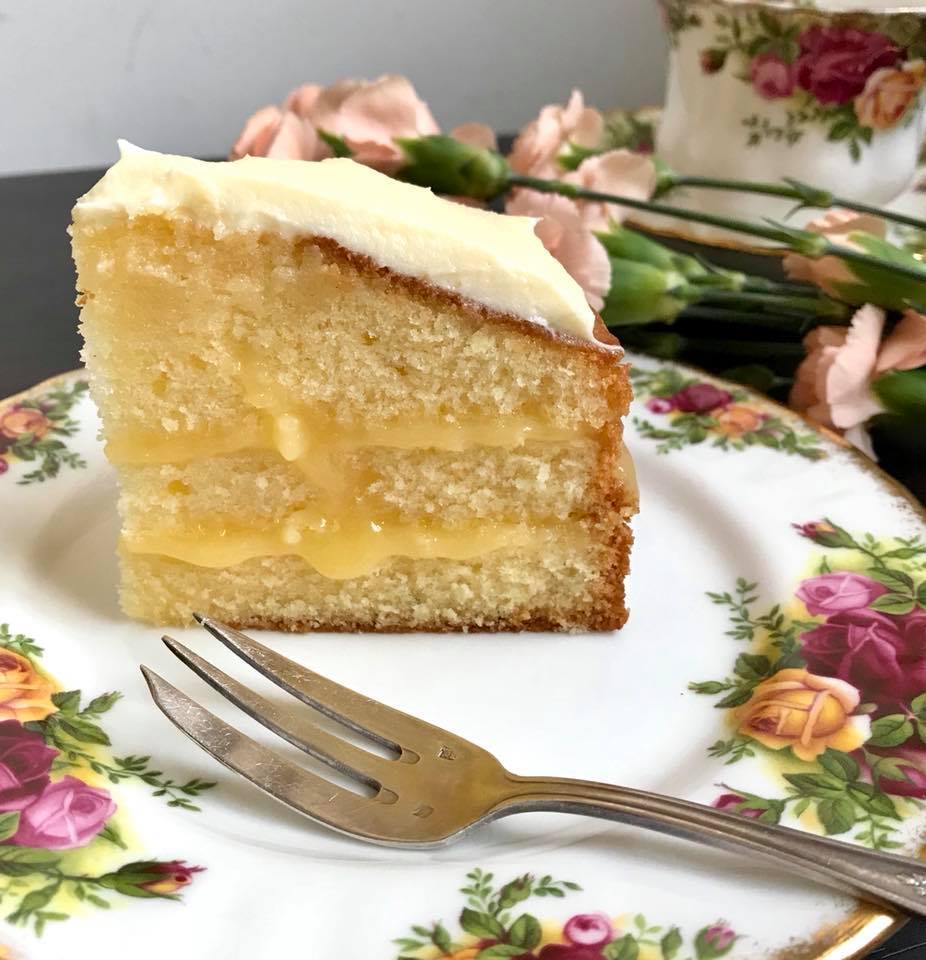 エルダーフラワーとレモンのケーキ ベリーズティールーム 公式オンラインストア