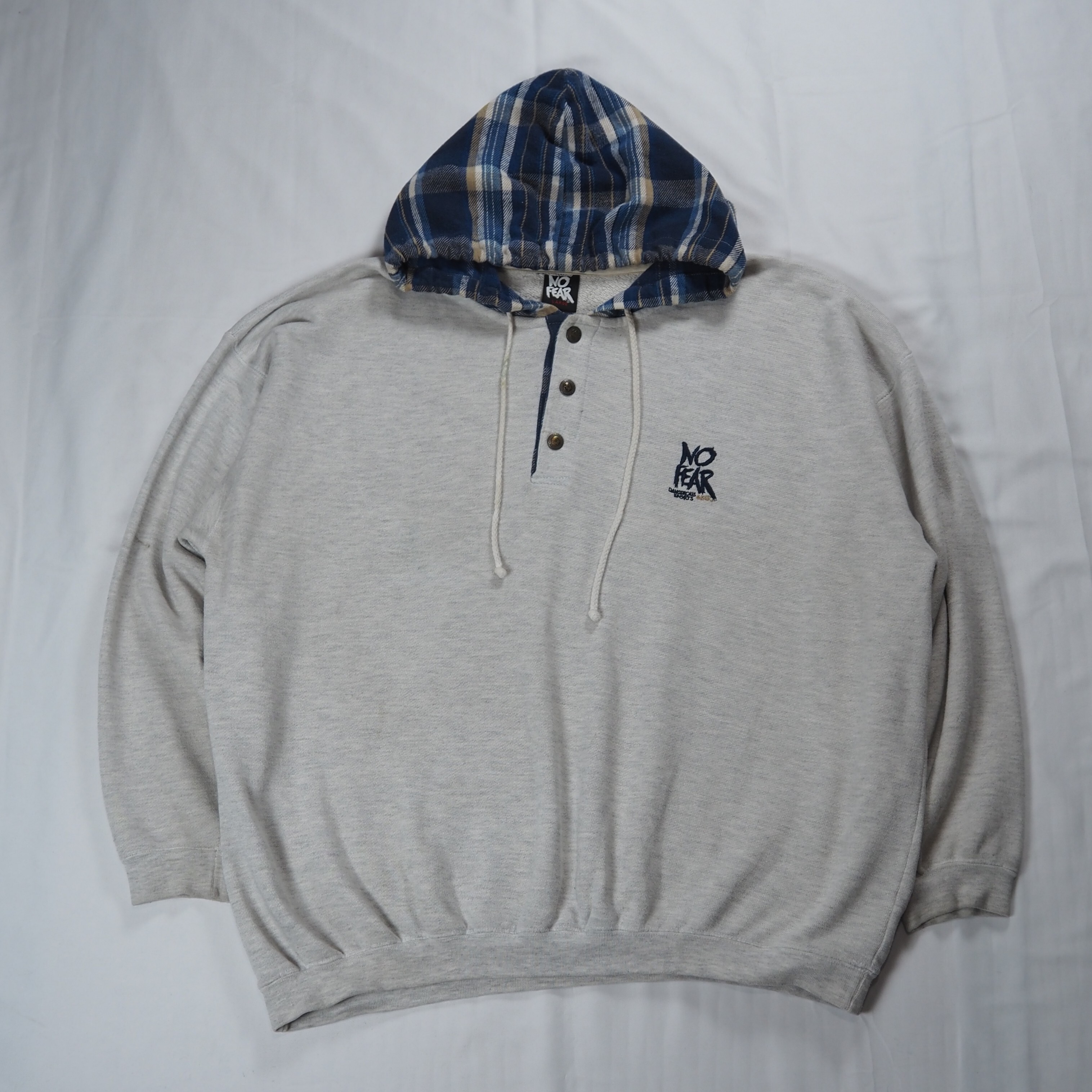 90's No Fear フーディ XL
