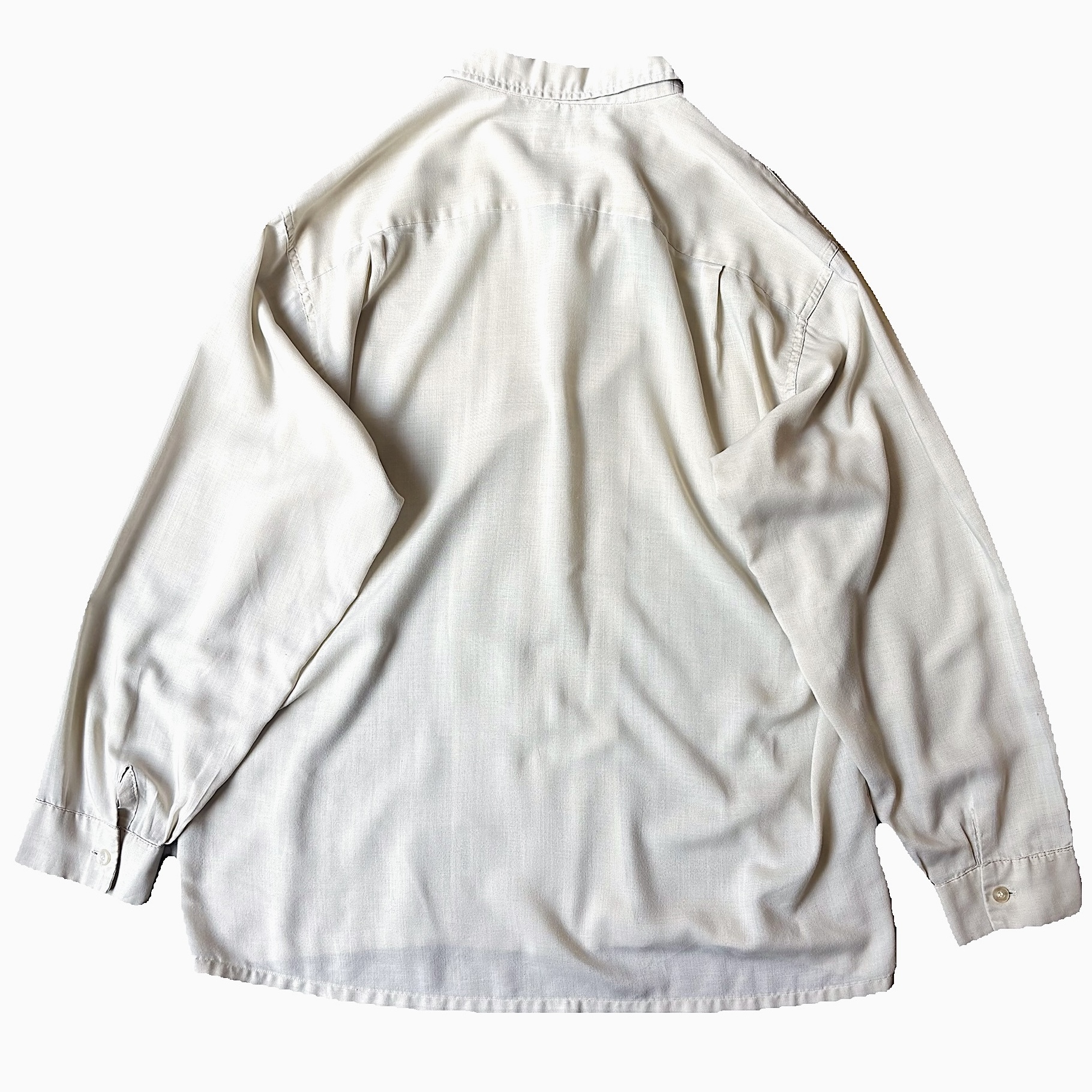 Vintage 50～60's【McGREGOR】Open Collar Rayon Shirt の画像 2