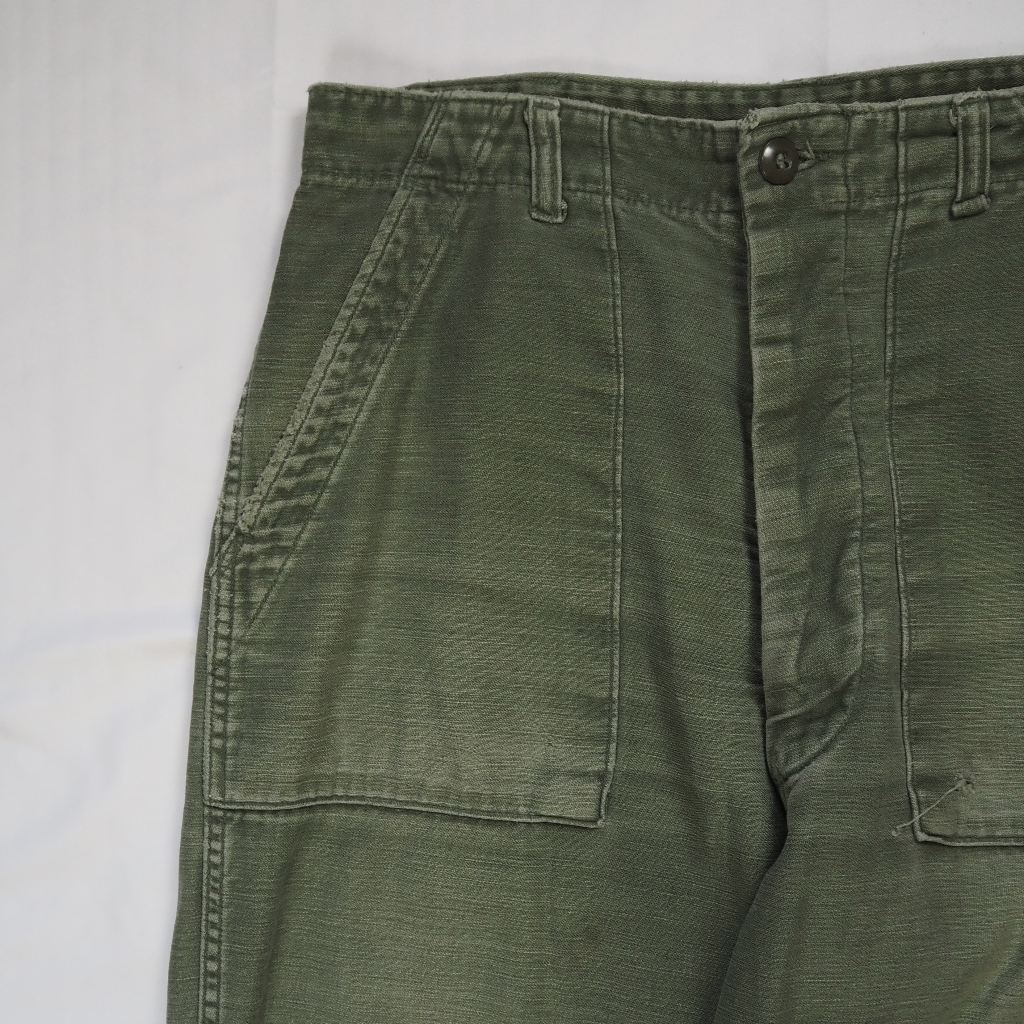 60’s U.S. ARMY ベイカーパンツ 32×30 の画像 3