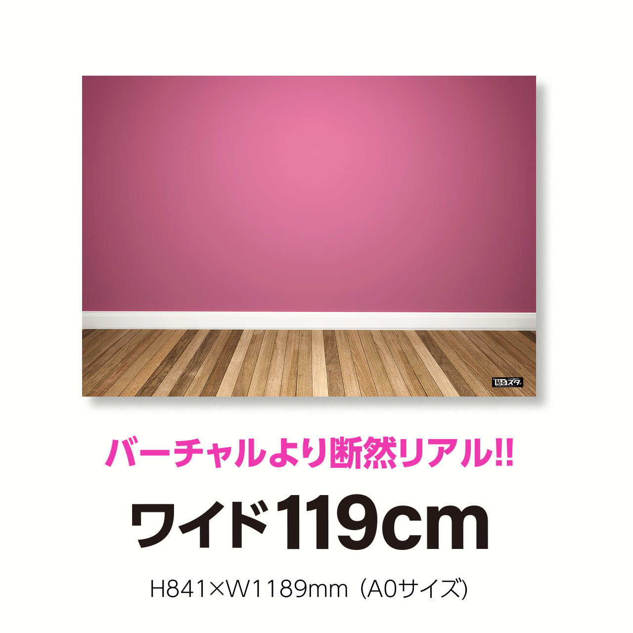 Sw 005a A0規格 H841 W11mm 空間 壁 はがせるシール付き 貼るだけでスタジオ気分 テレワーク 撮影用壁紙ポスター 貼るスタ