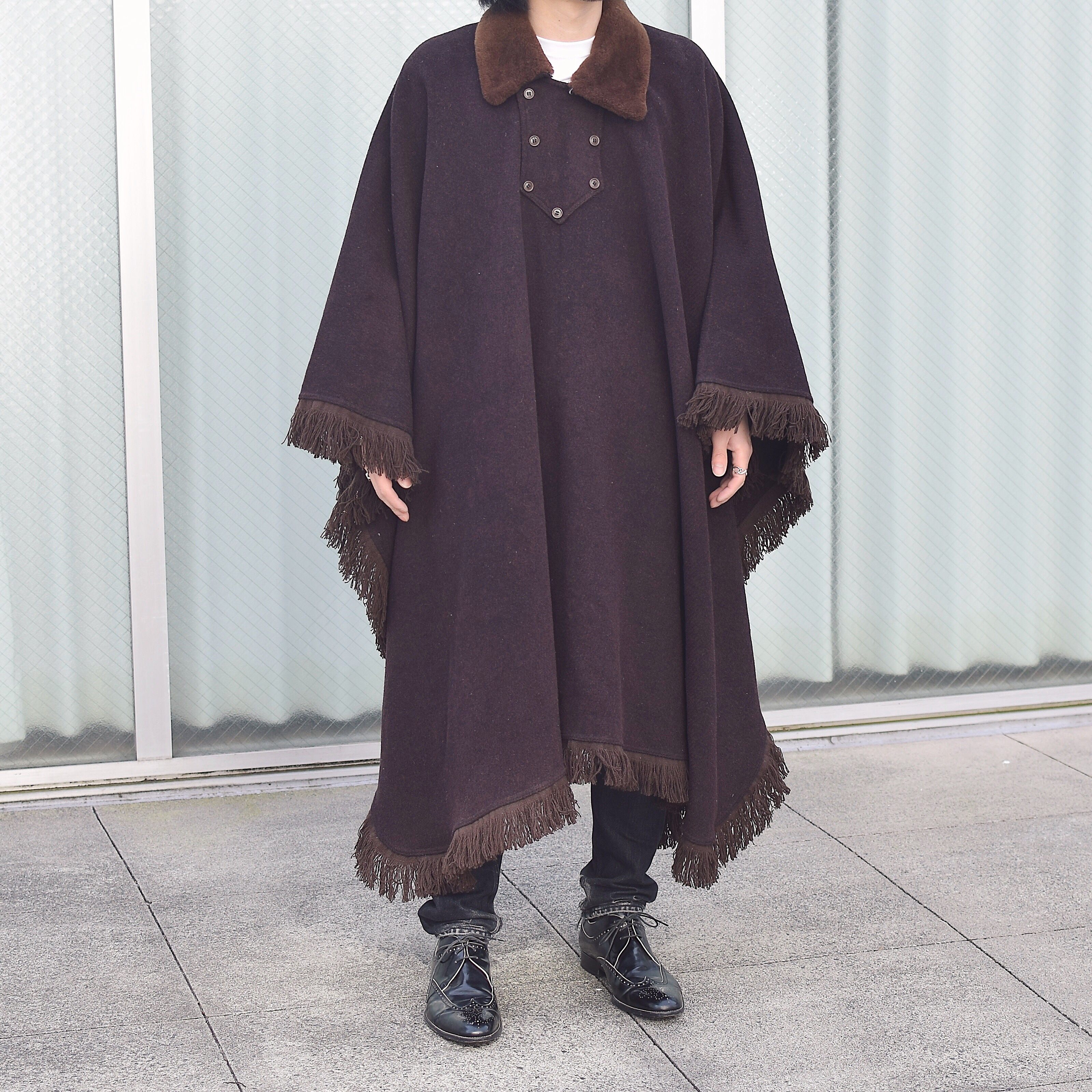 Antique Fringe Poncho の画像 3