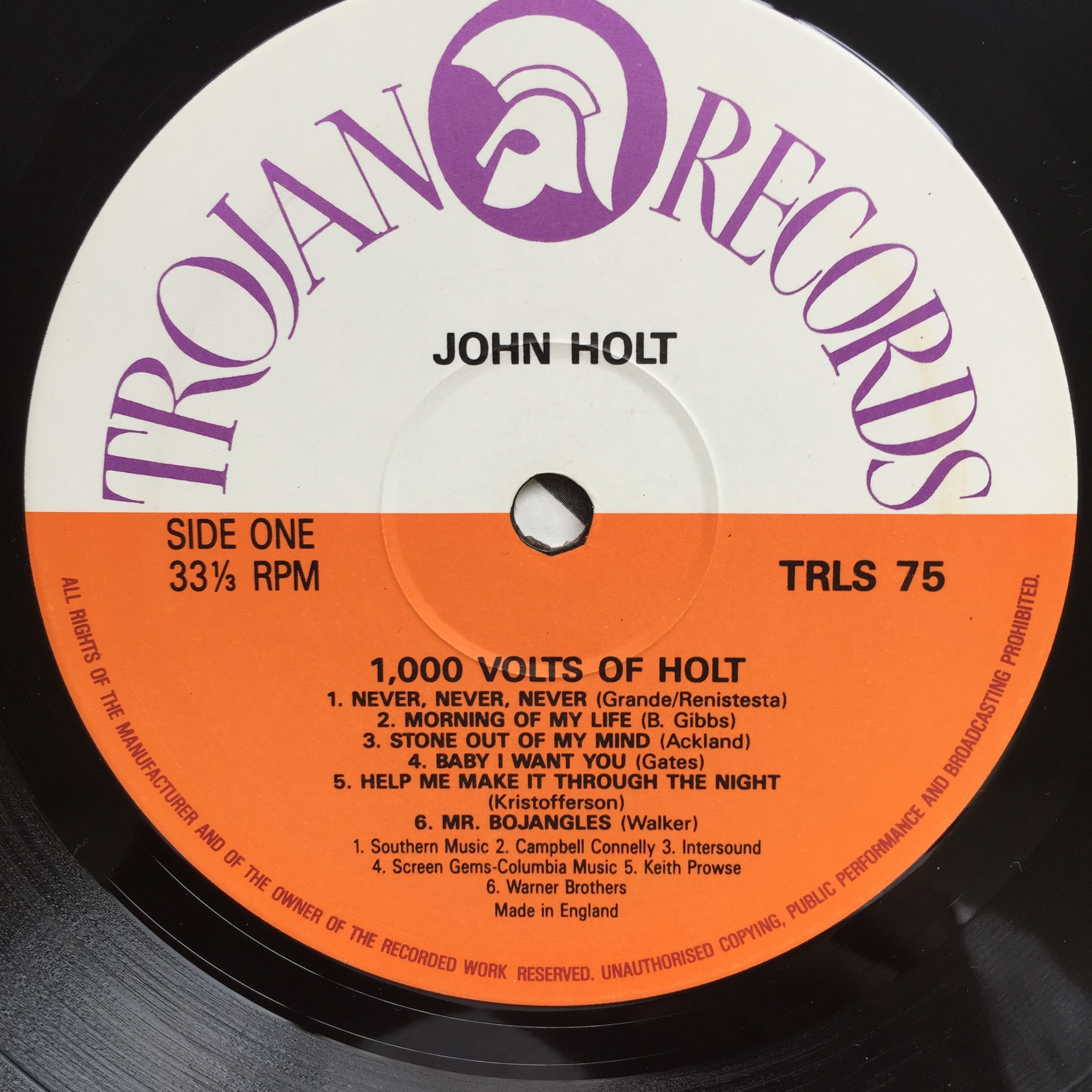100 volts of holt