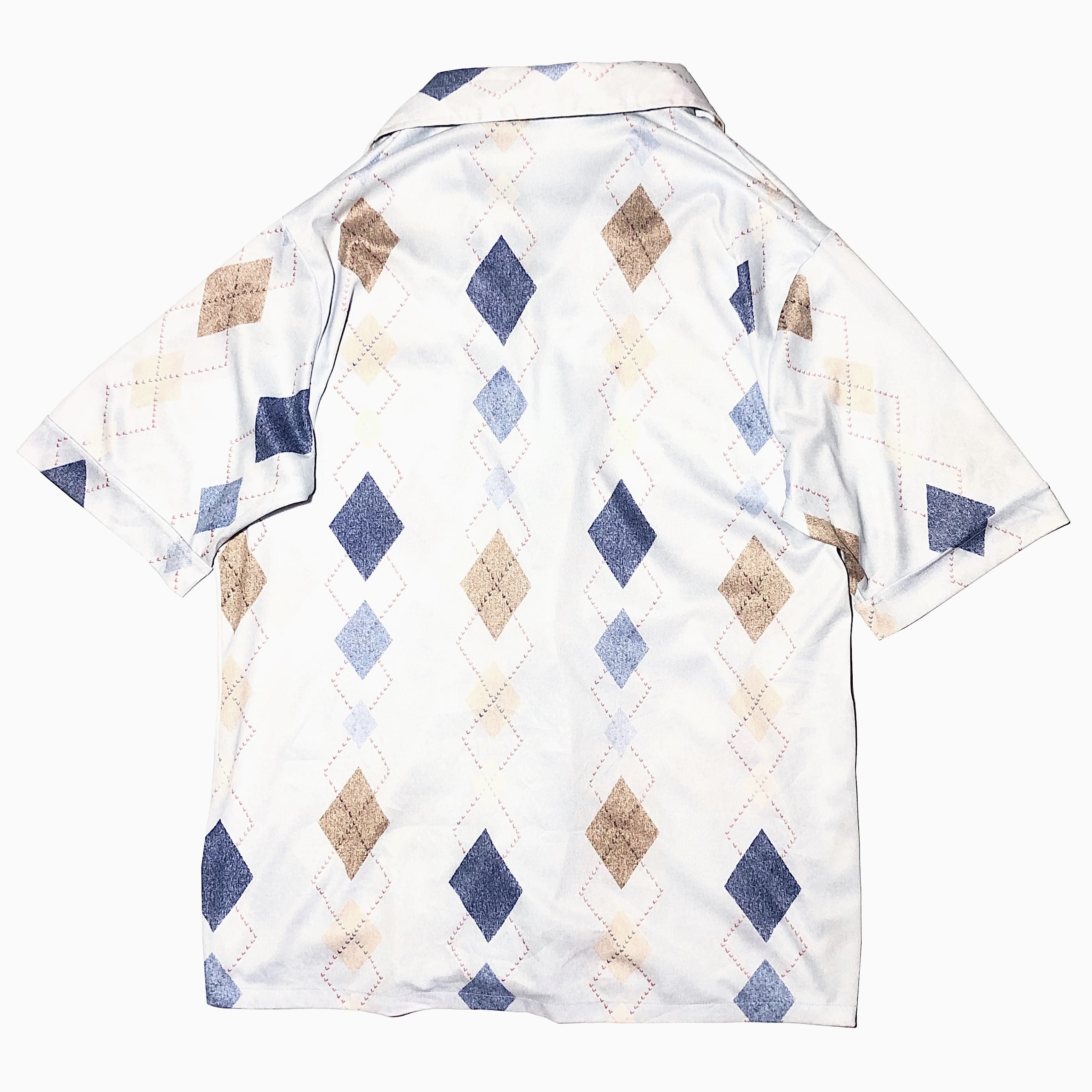 Vintage 70's【Joel】Short Sleeve Polyester Shirt の画像 2