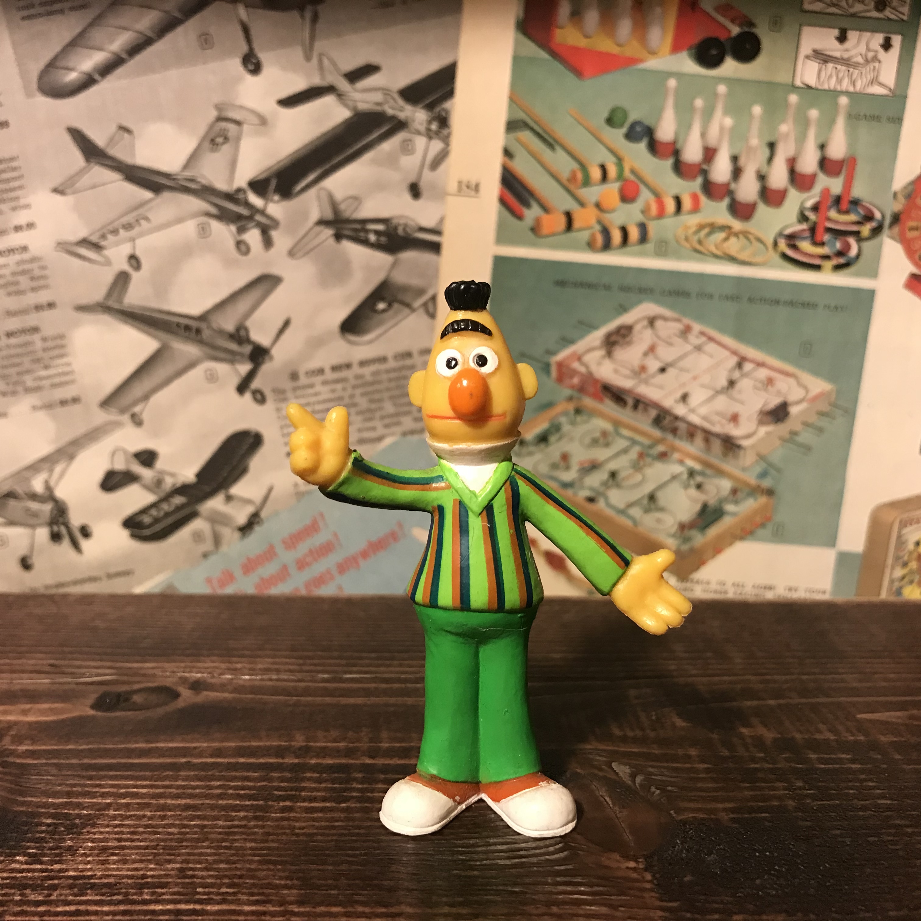 バート Pvc フィギュア セサミストリート セブンイレブン Seveneleven Toys A バート Pvc フィギュア セサミストリート セブンイレブン Seveneleven Toys A