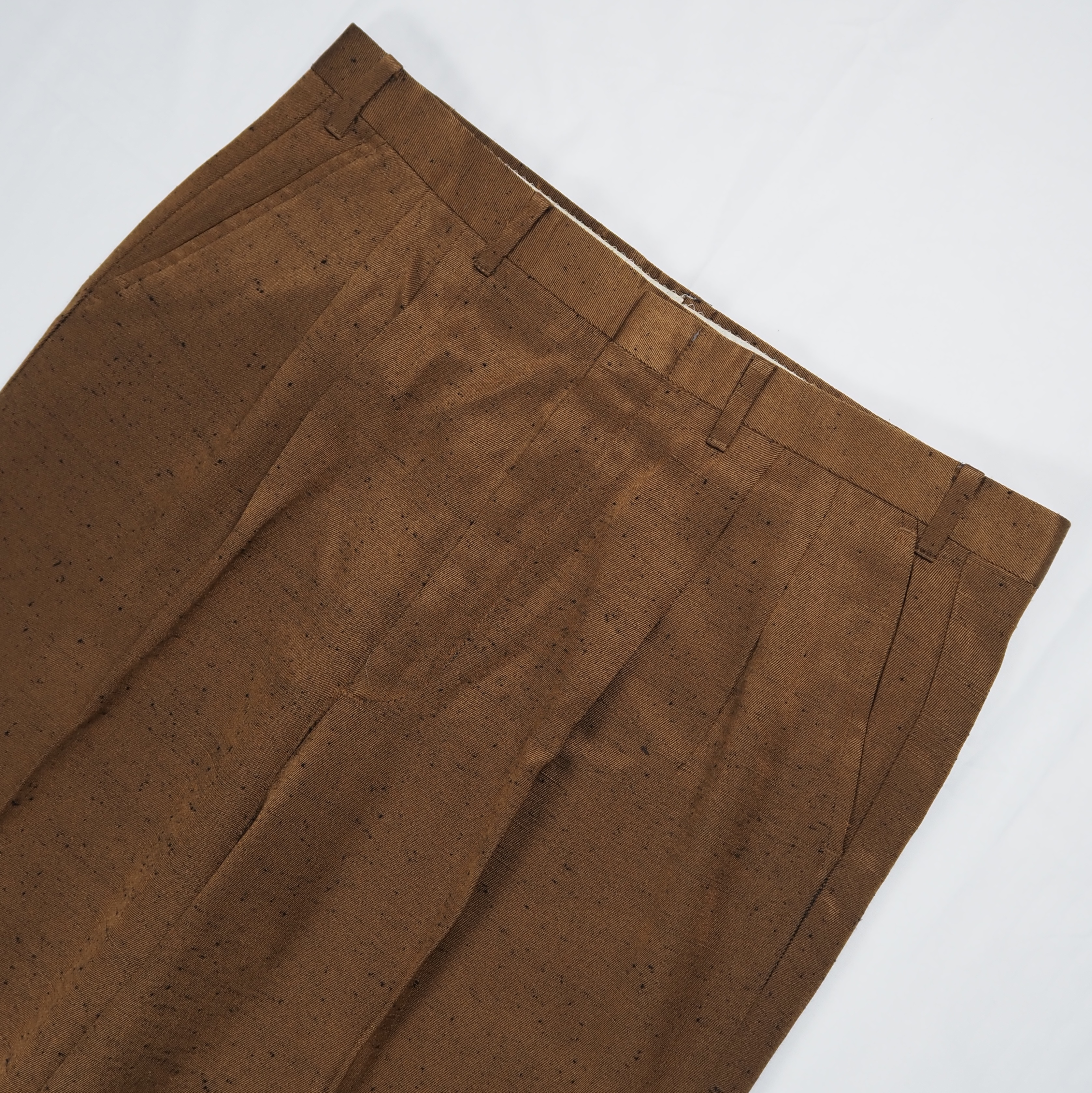 80’s Slacks ゴールド×ブラック の画像 2