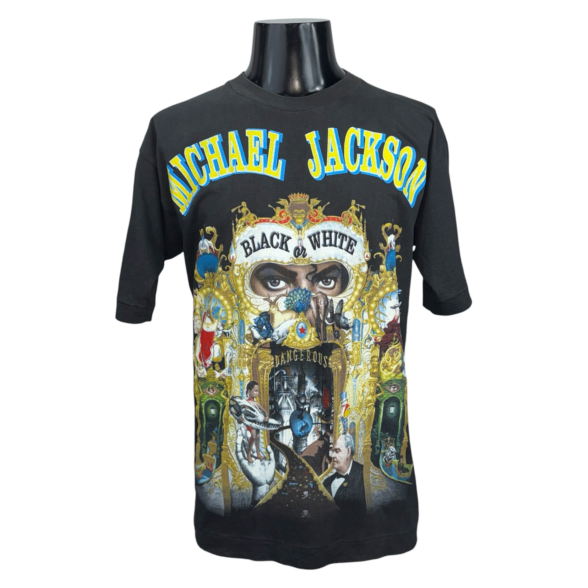 【MICHAEL JACKSON】マイケル・ジャクソン “DANGEROUS / BLACK OR WHITE” 90’s Vintage Tシャツ