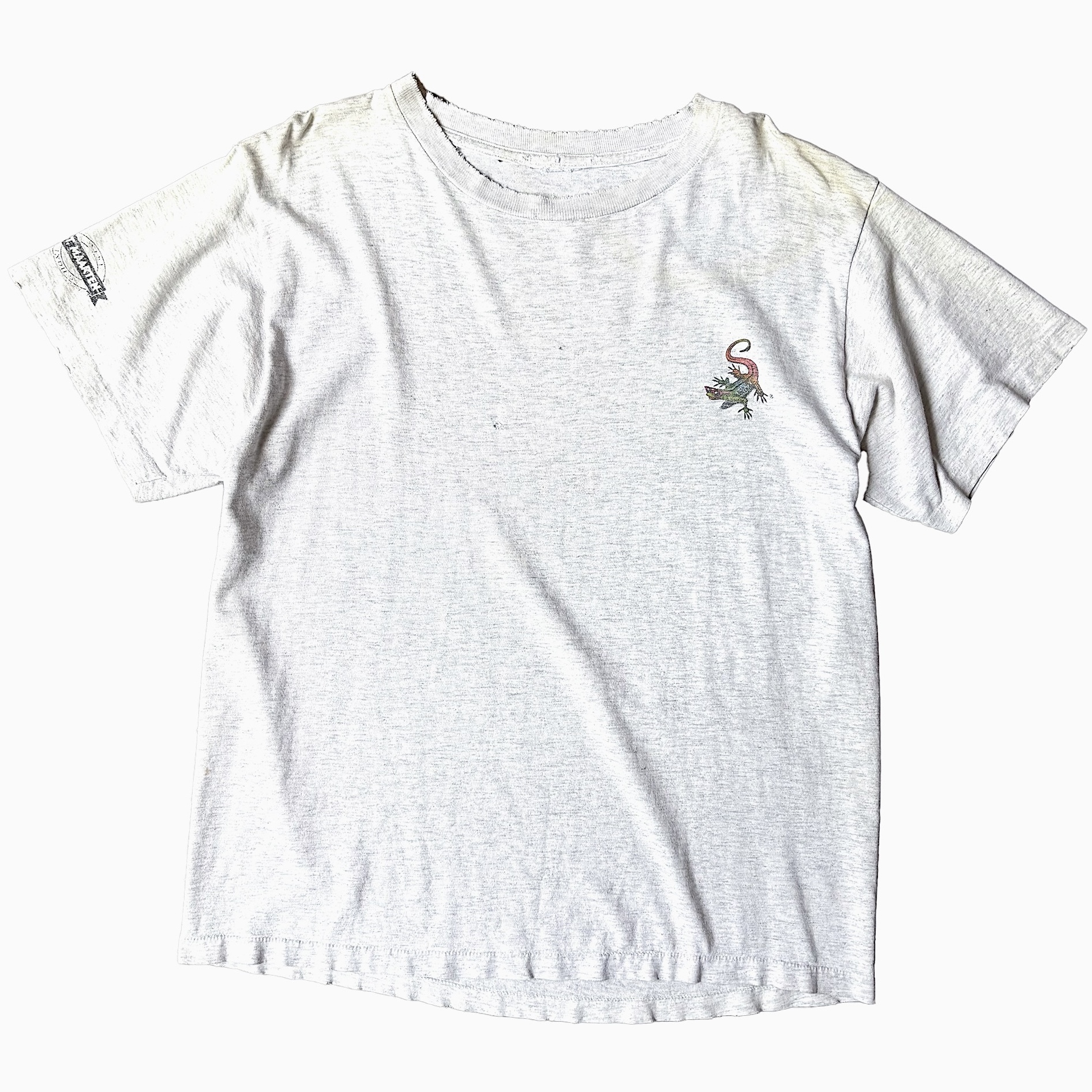 Vintage 90's "No plane on Sunday" Grunge T-shirt の画像 2