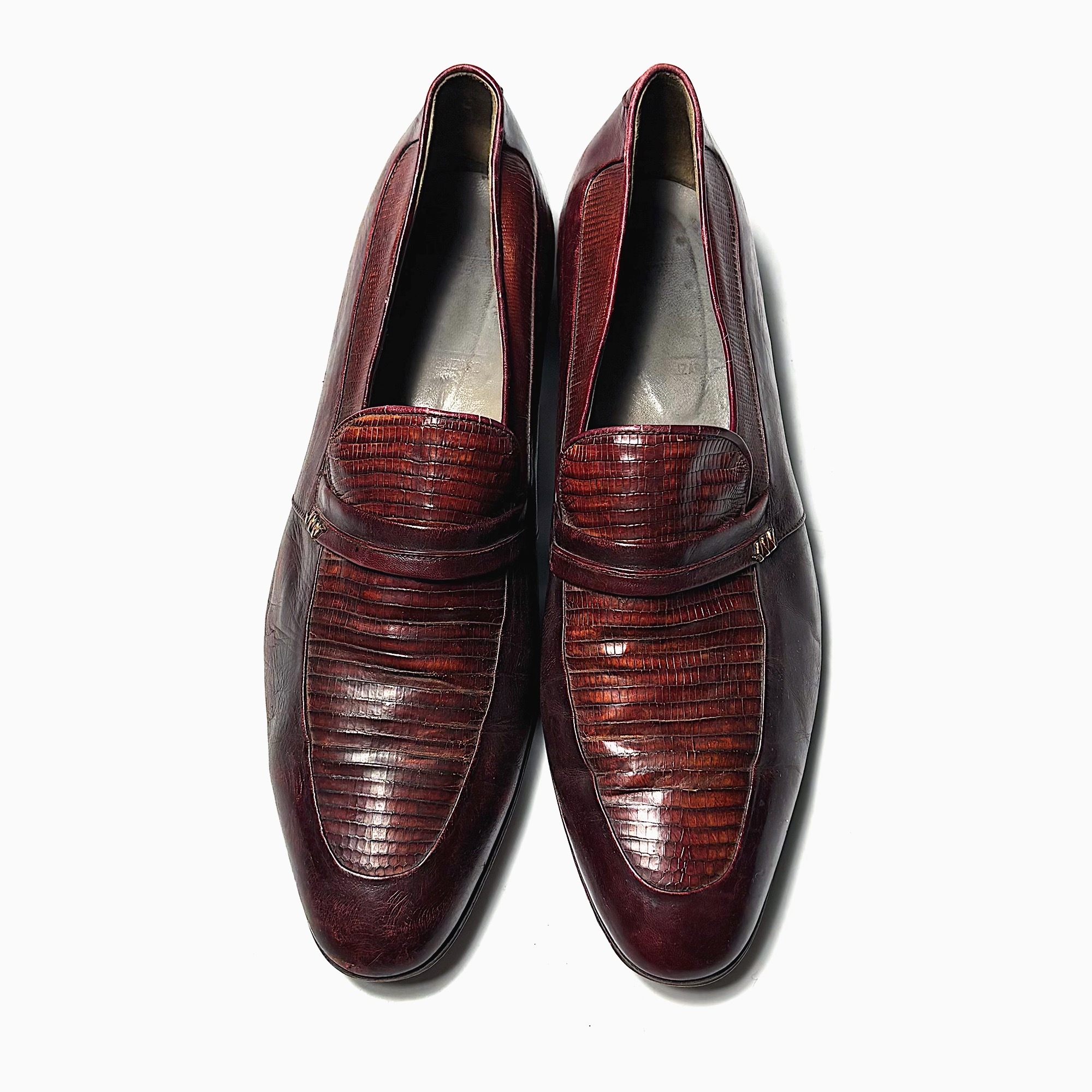 Vintage Lizard Leather Shoes の画像 2