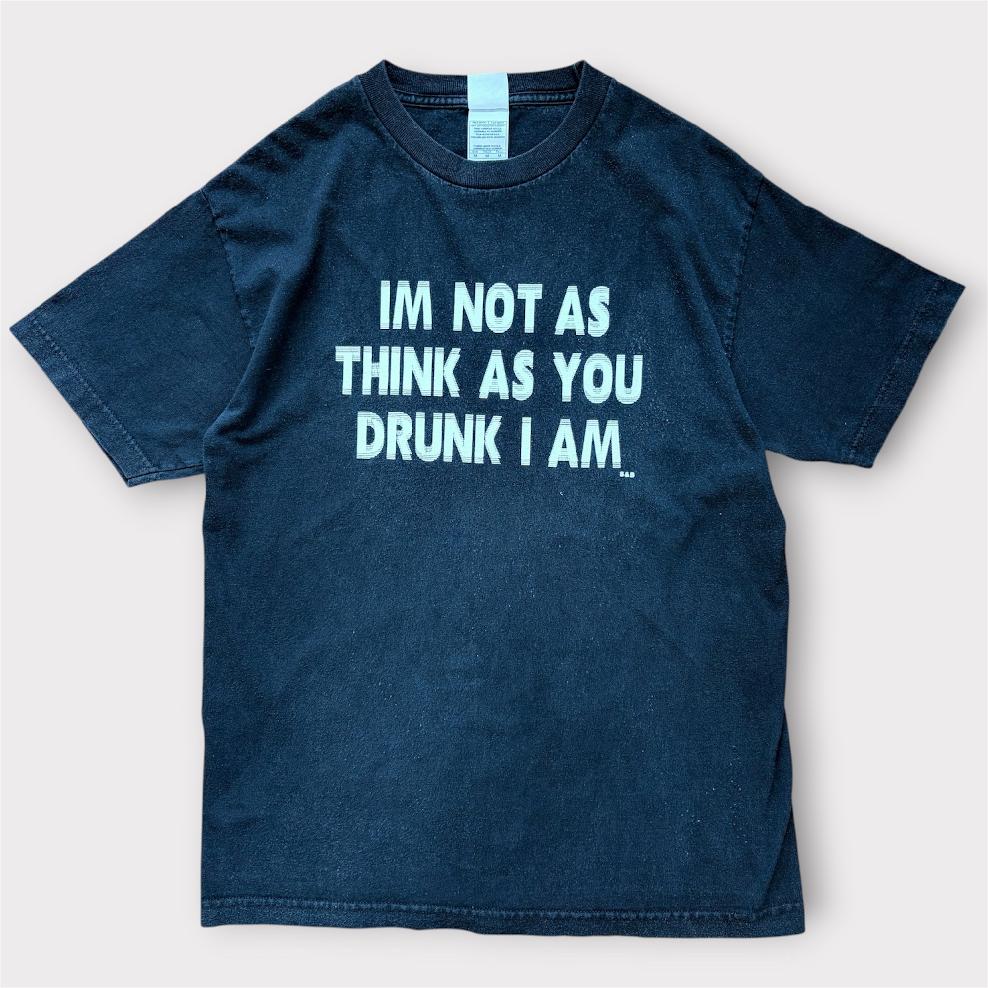 90s モーションブラー Tシャツ モザイク ビンテージ