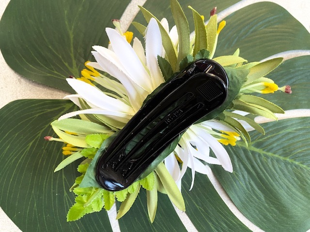 フラ 髪飾り 花 ピン髪飾り フラ Hula フラダンス ウエディング ハワイ ハワイアン雑貨 海外品 プレゼント ウクレレ 発表会 コンテスト 海 レイ インテリア 飾り アート ヘアークリップ ヘアーピン アクセ 造花 ヘアクリップ トロピカル 黄色 Puahawaii