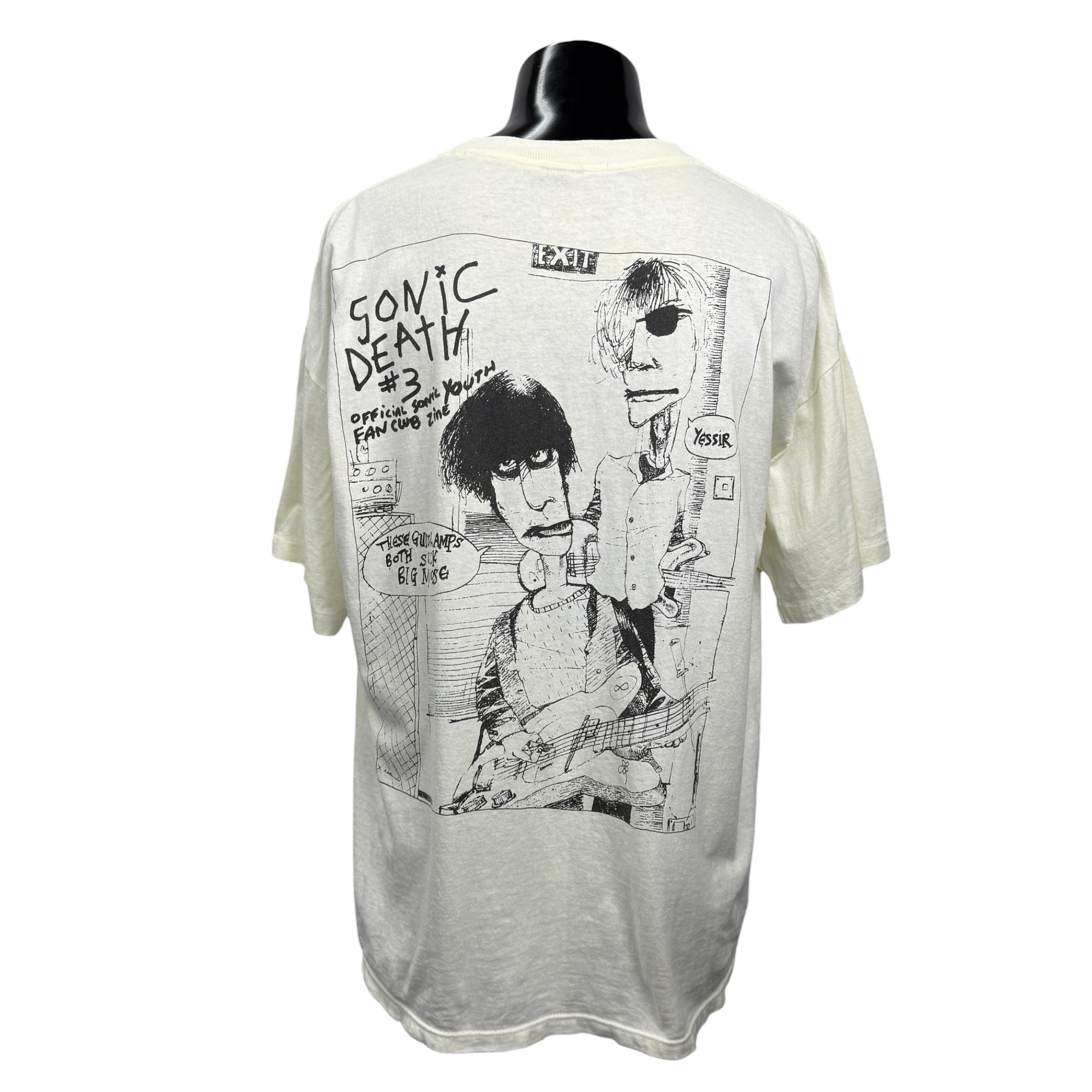 【SONIC YOUTH】ソニック・ユース “SONIC DEATH” 1993年コピーライト 90’s Vintage Tシャツ