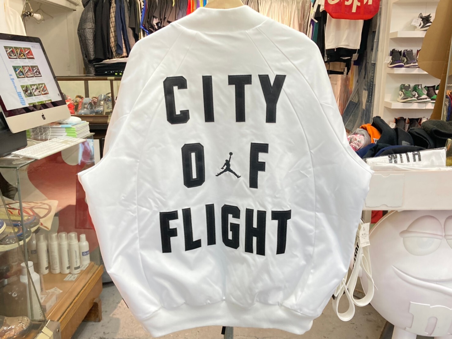 jordan city of flight bomber jacket
