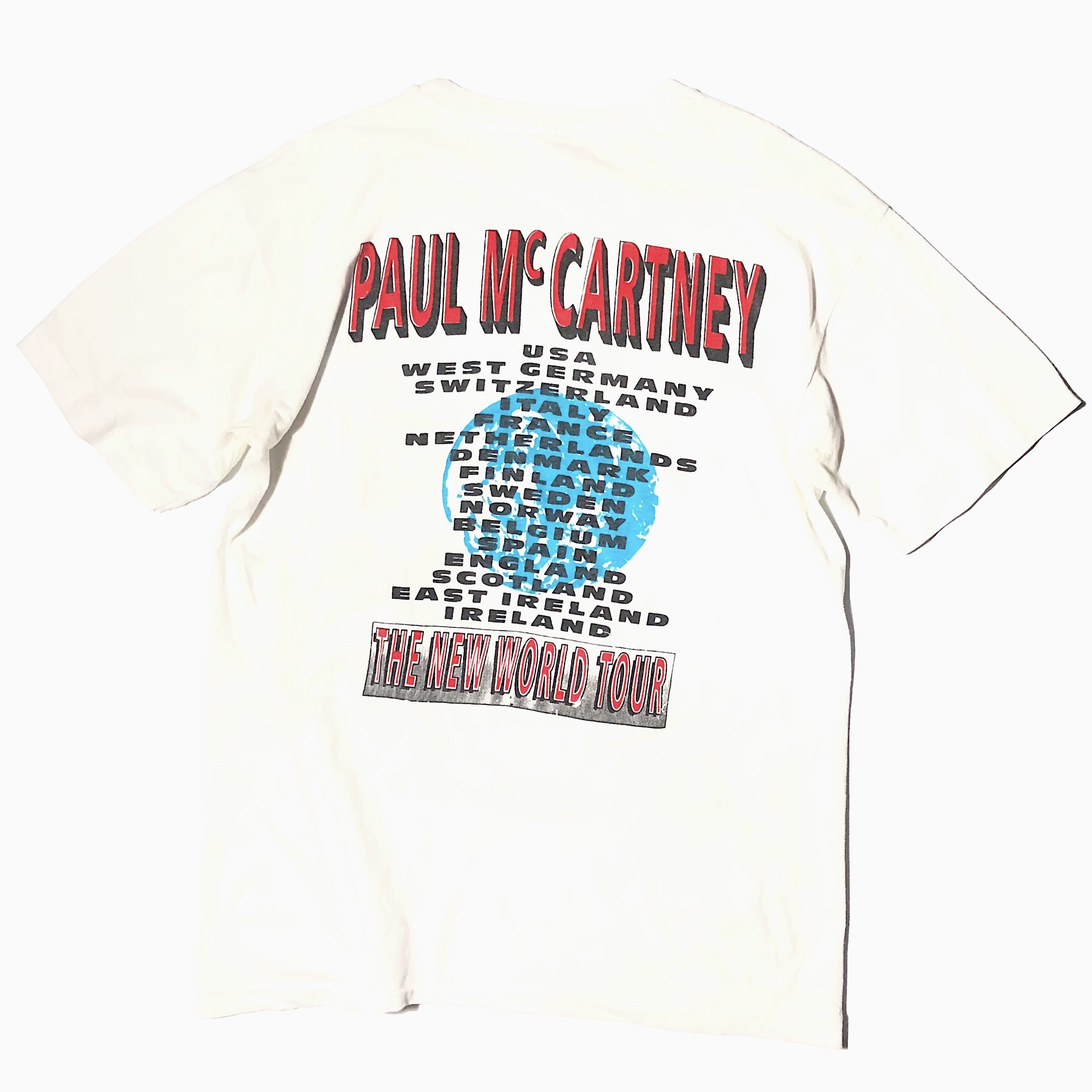 Vintage 90's【California Solar-T】"PAUL McCARTNEY" T-shirt の画像 2