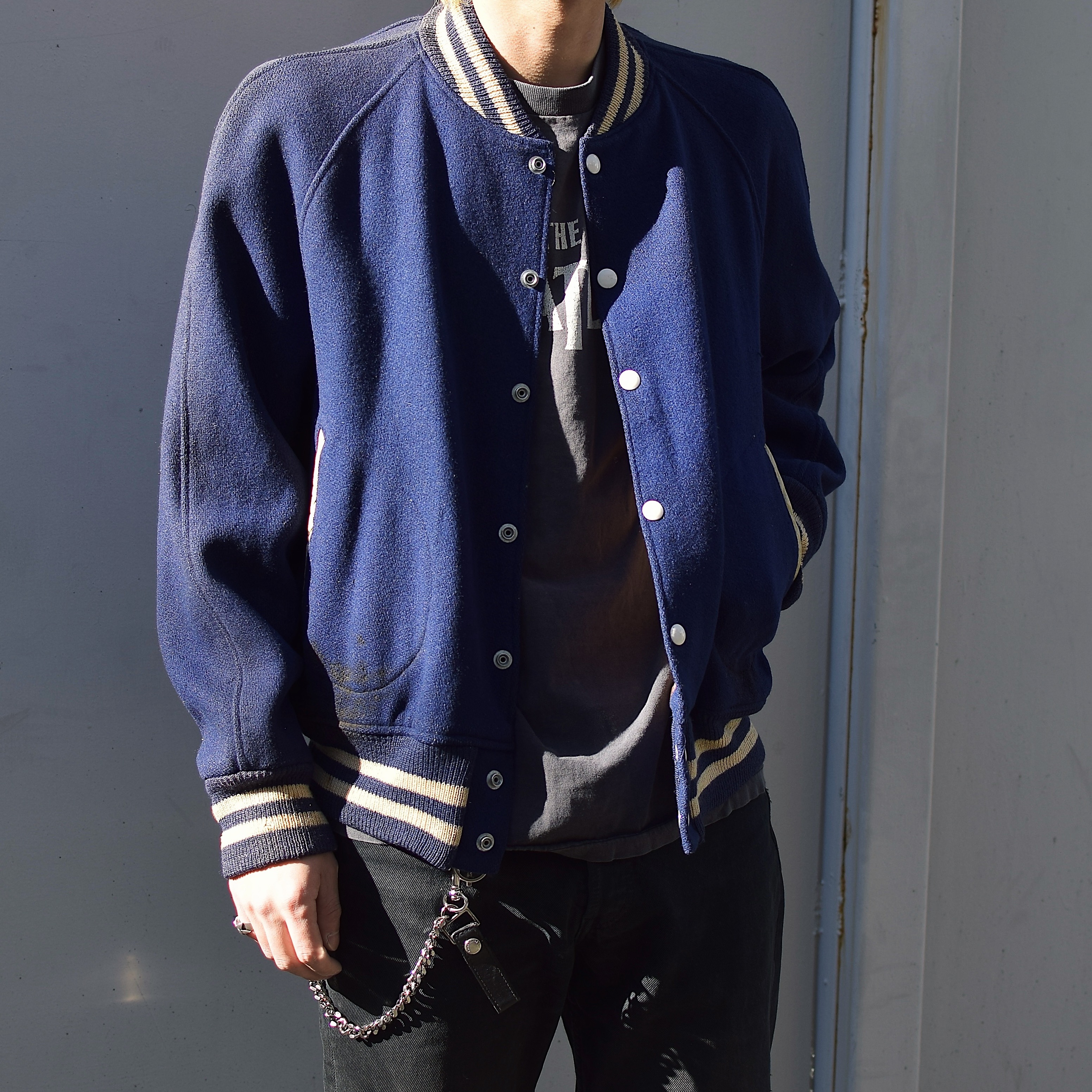 Vintage 60〜70’s "Wildcats" Grunge Stadium Jacket の画像 3