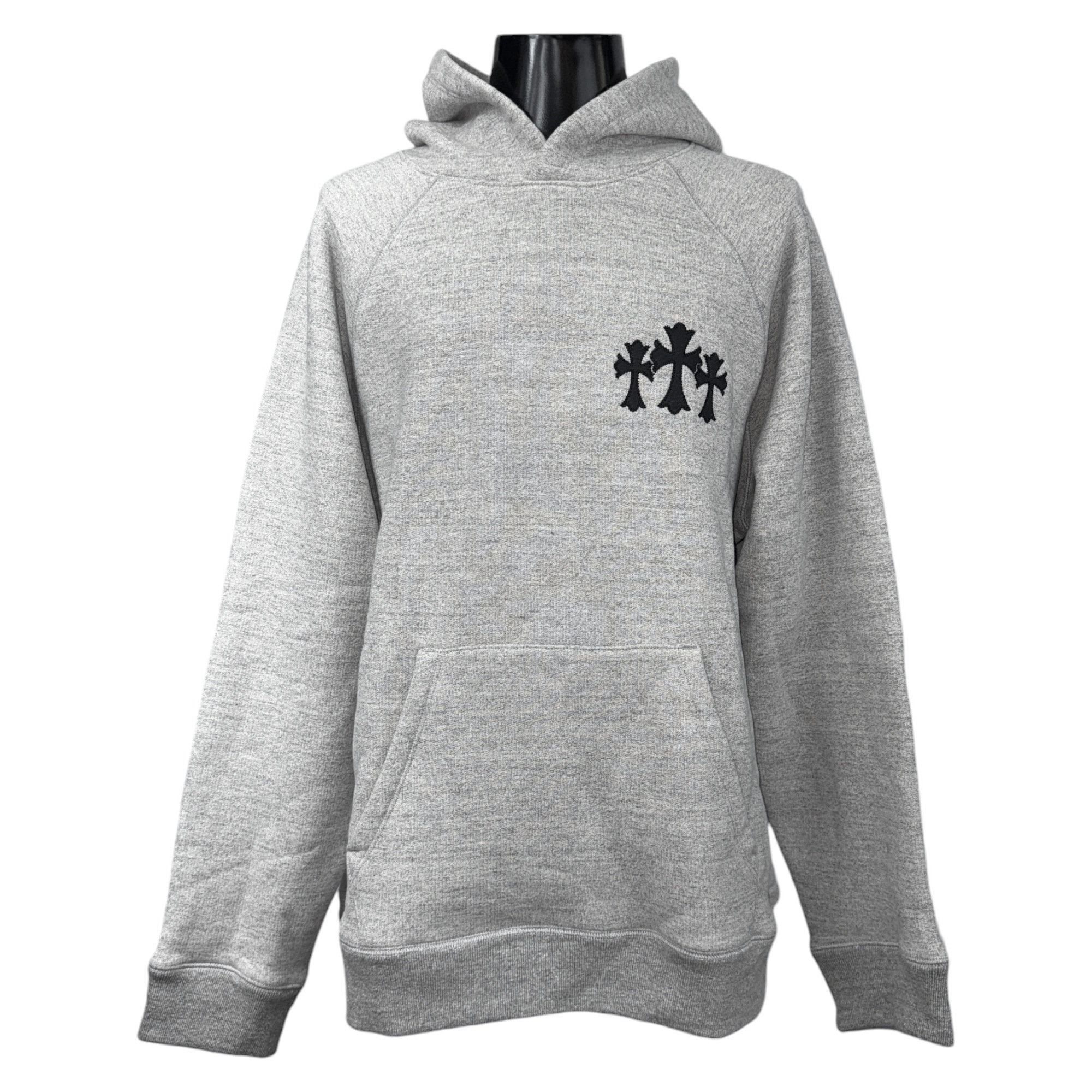 【CHROME HEARTS】クロムハーツ セメタリ―クロス プルオーバーパーカー XL