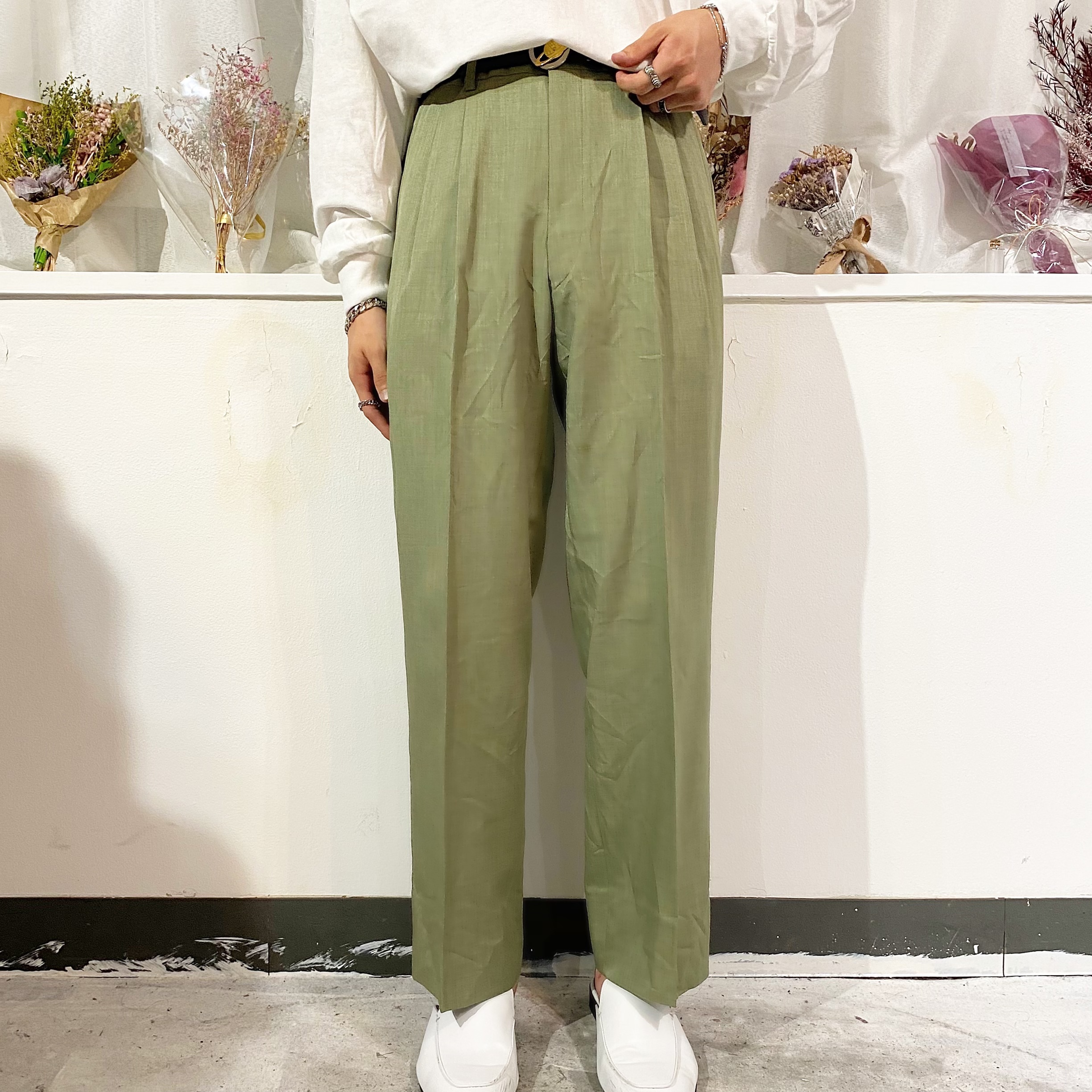Color Slacks Mint 古着屋 Iruse