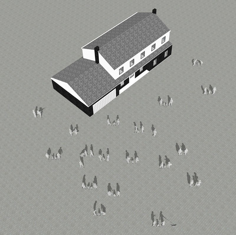 人物線画SketchUp素材 4up_line01_20_4 - 画像3