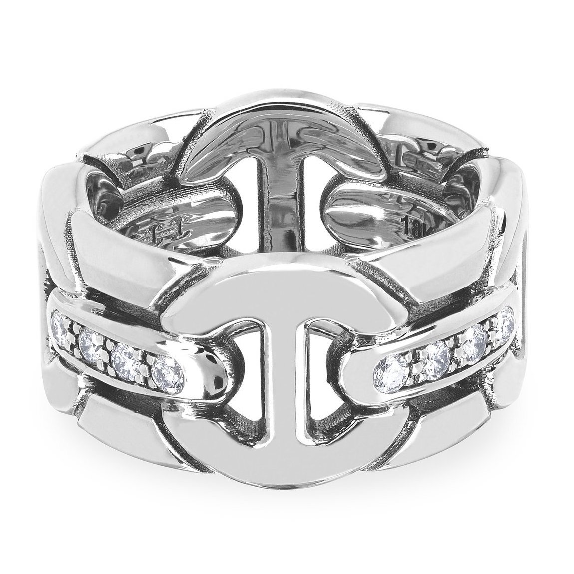 Hoorsenbuhs Wall Quad With Diamonds Sterling Silver Ring Angura アングラ Street Fashion Brand ストリート ファッション ブランド の通販サイト Hoorsenbuhs Wall Quad With Diamonds Sterling Silver Ring Angura アングラ Street Fashion Brand ストリート ファッション ブランド の通販サイト