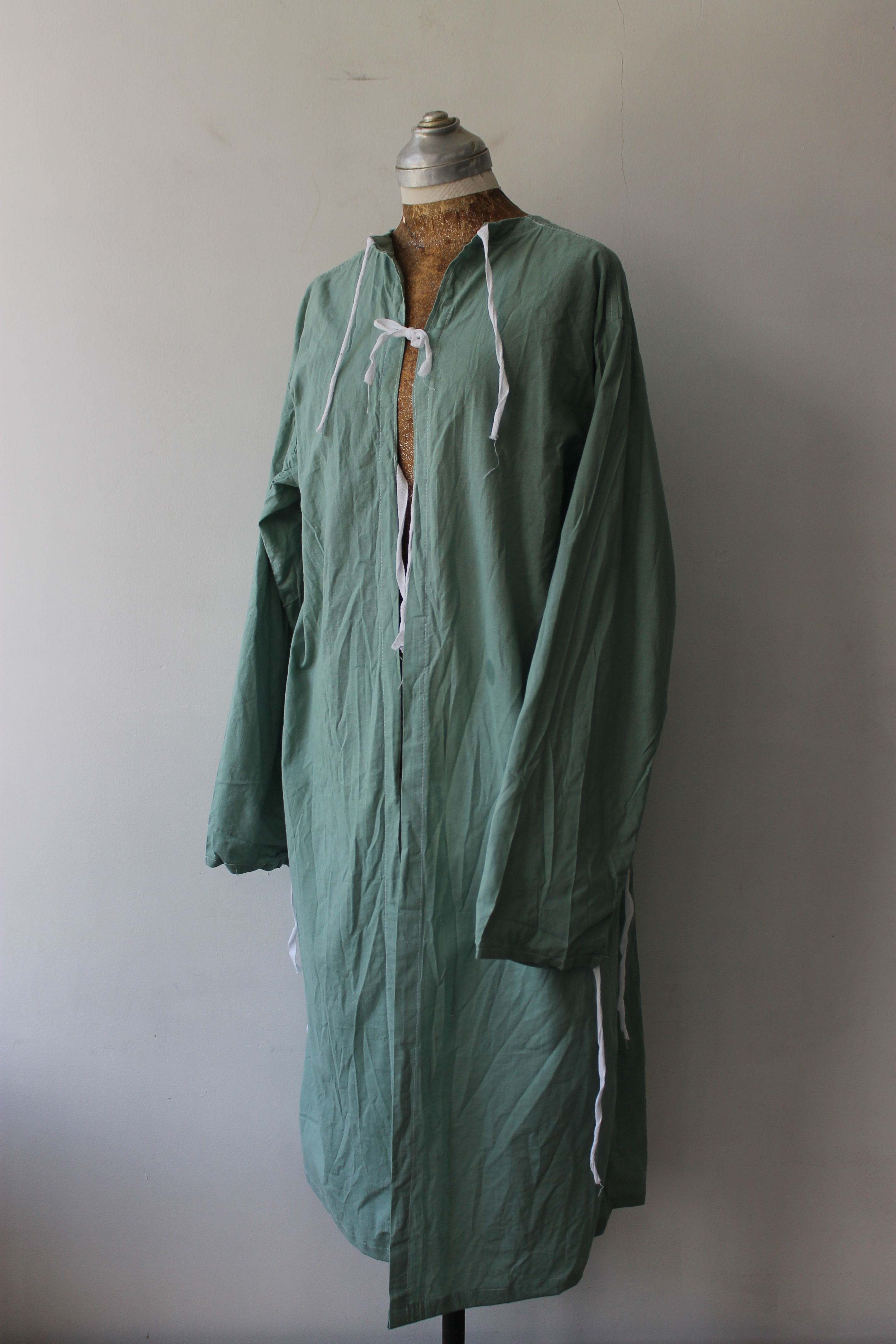 short overcoat for gown